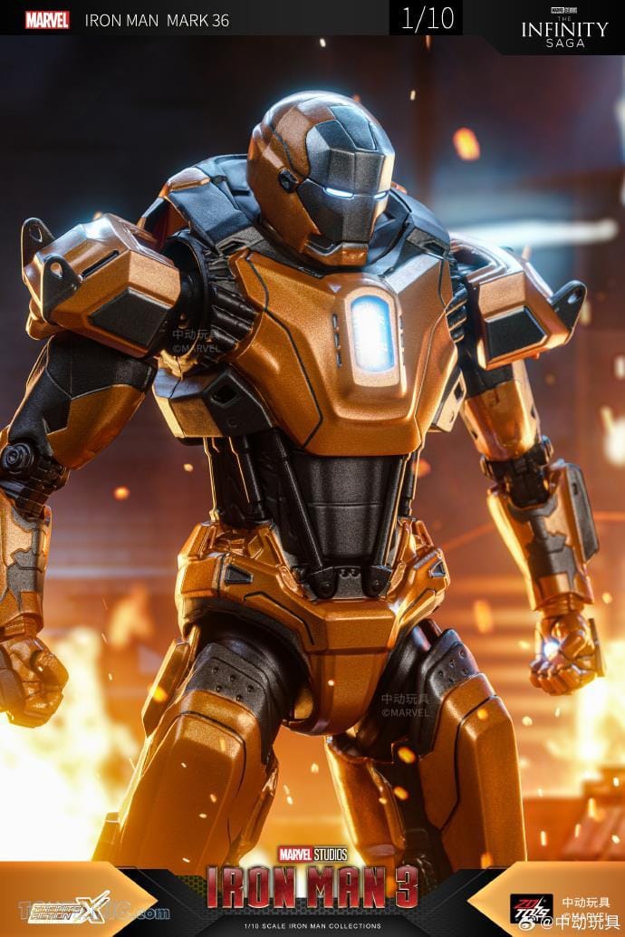 ZD Toys Iron Man Mark 36 (Peacemaker) Action Figure