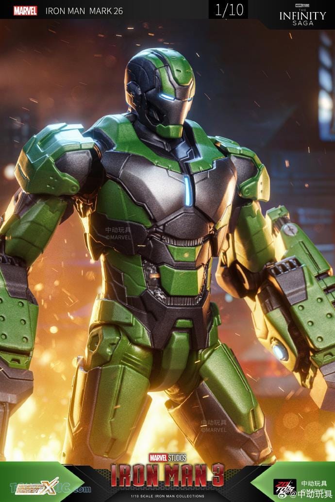 ZD Toys Iron Man Mark 26 (Gamma) Action Figure