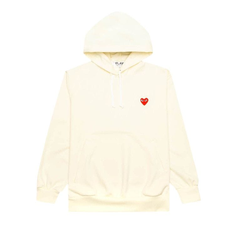 Comme des Garçons PLAY Zip Up Off-White