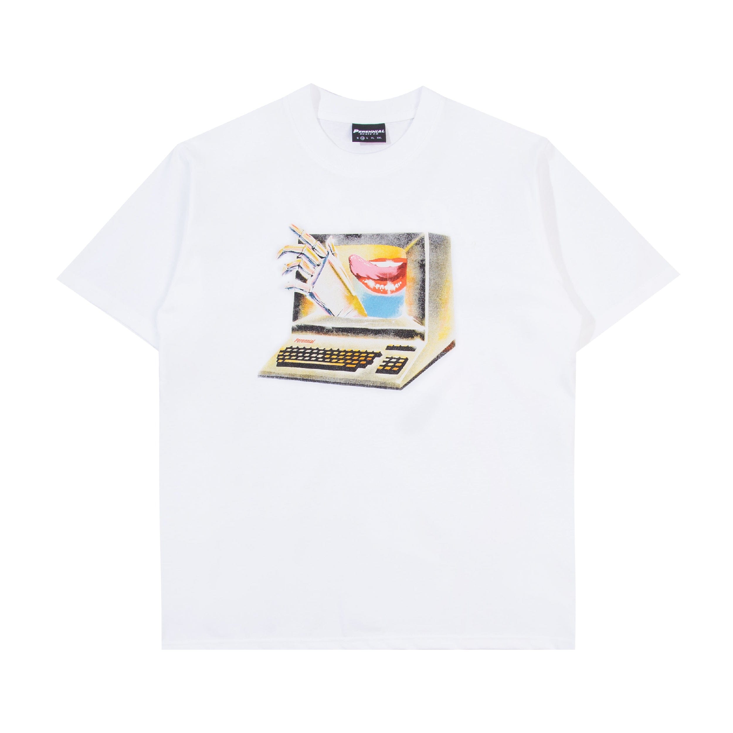 Perennial Skate Co. Computer Data - White