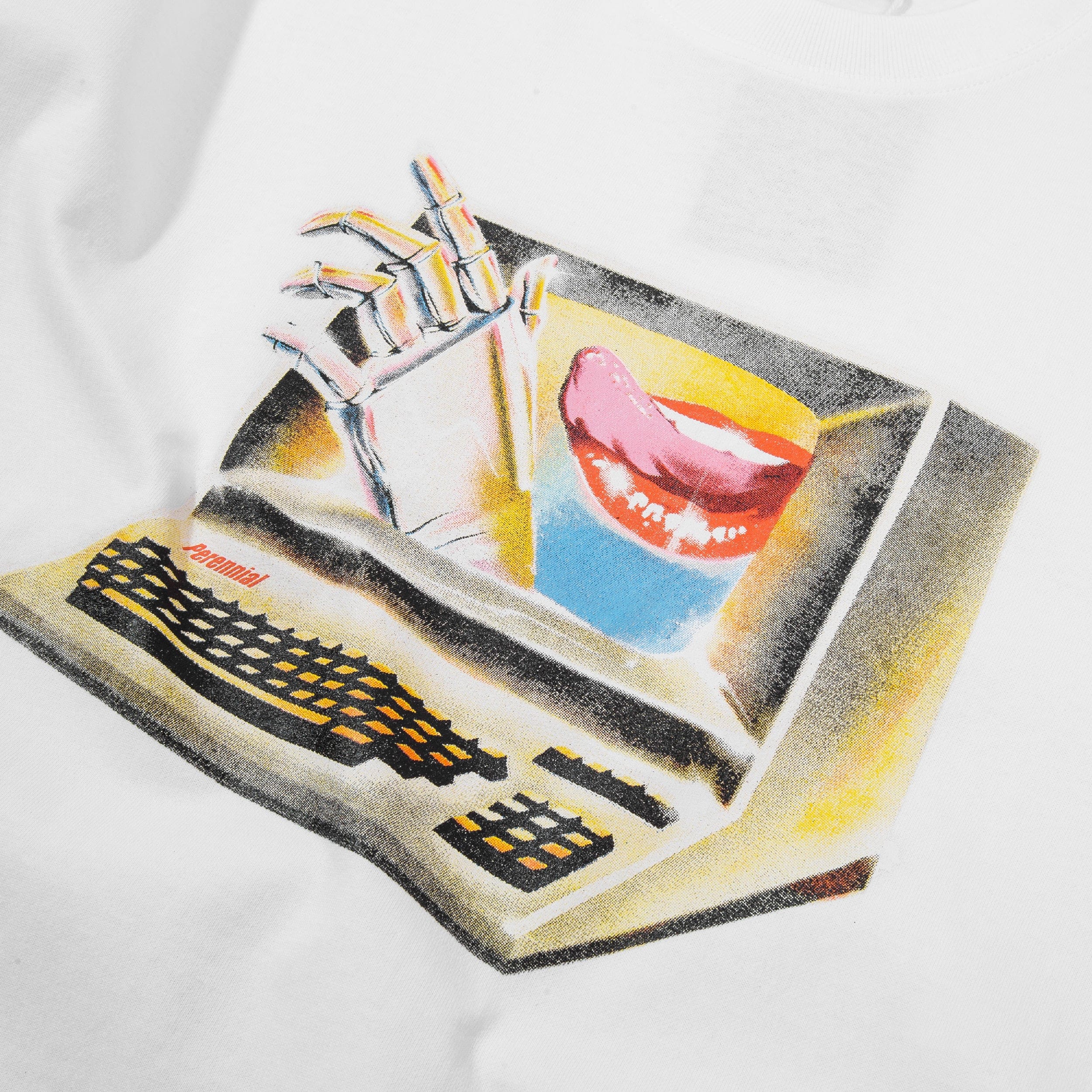 Perennial Skate Co. Computer Data - White