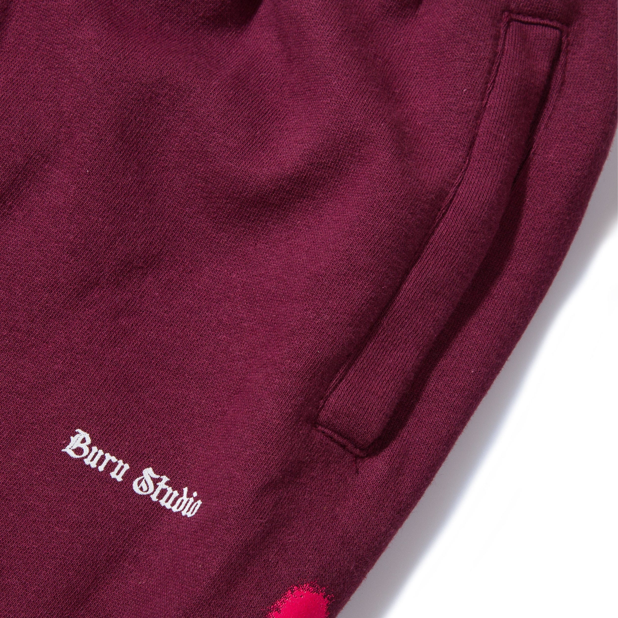Buru Studio Star Symbol Sweatpants - Red
