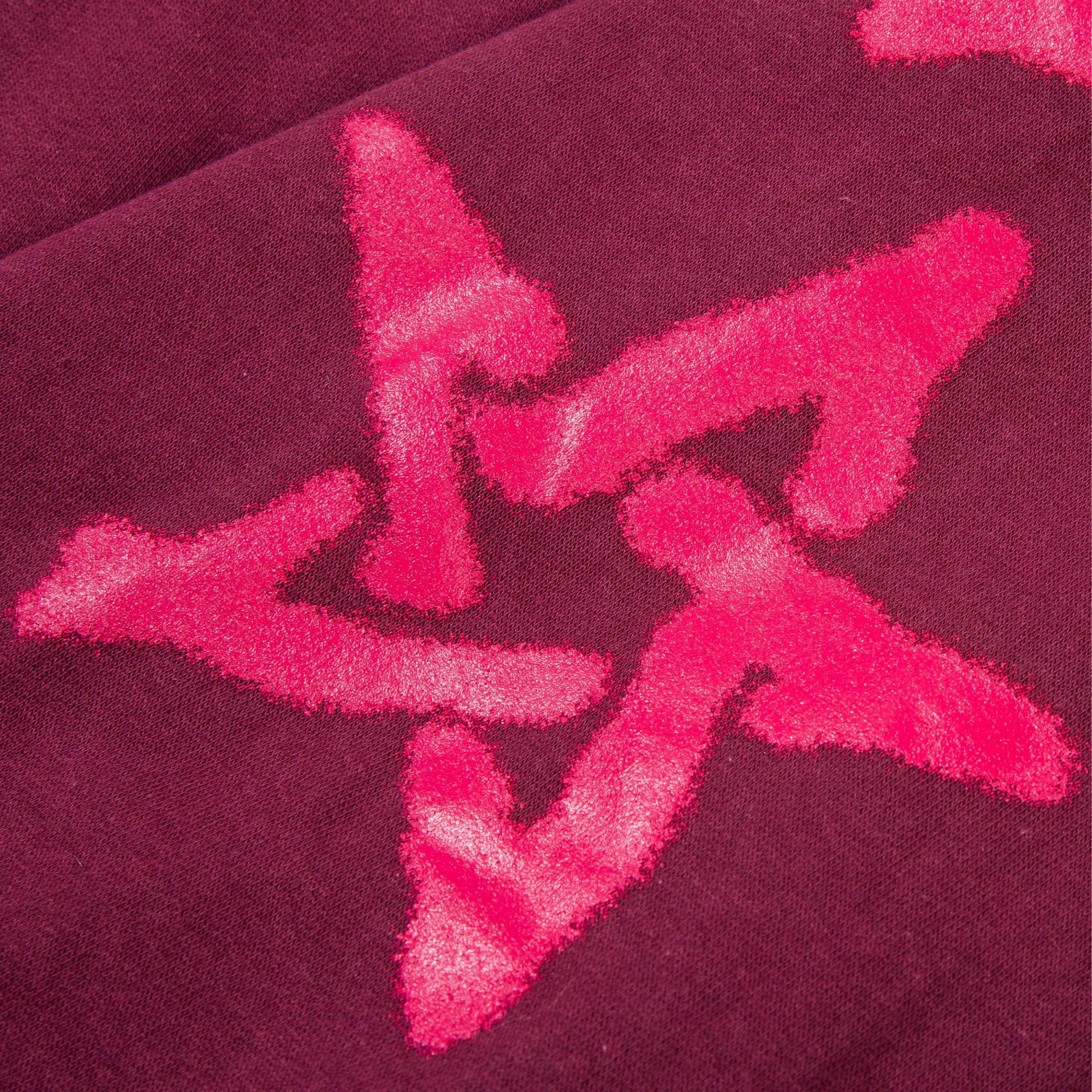 Buru Studio Star Symbol Sweatpants - Red