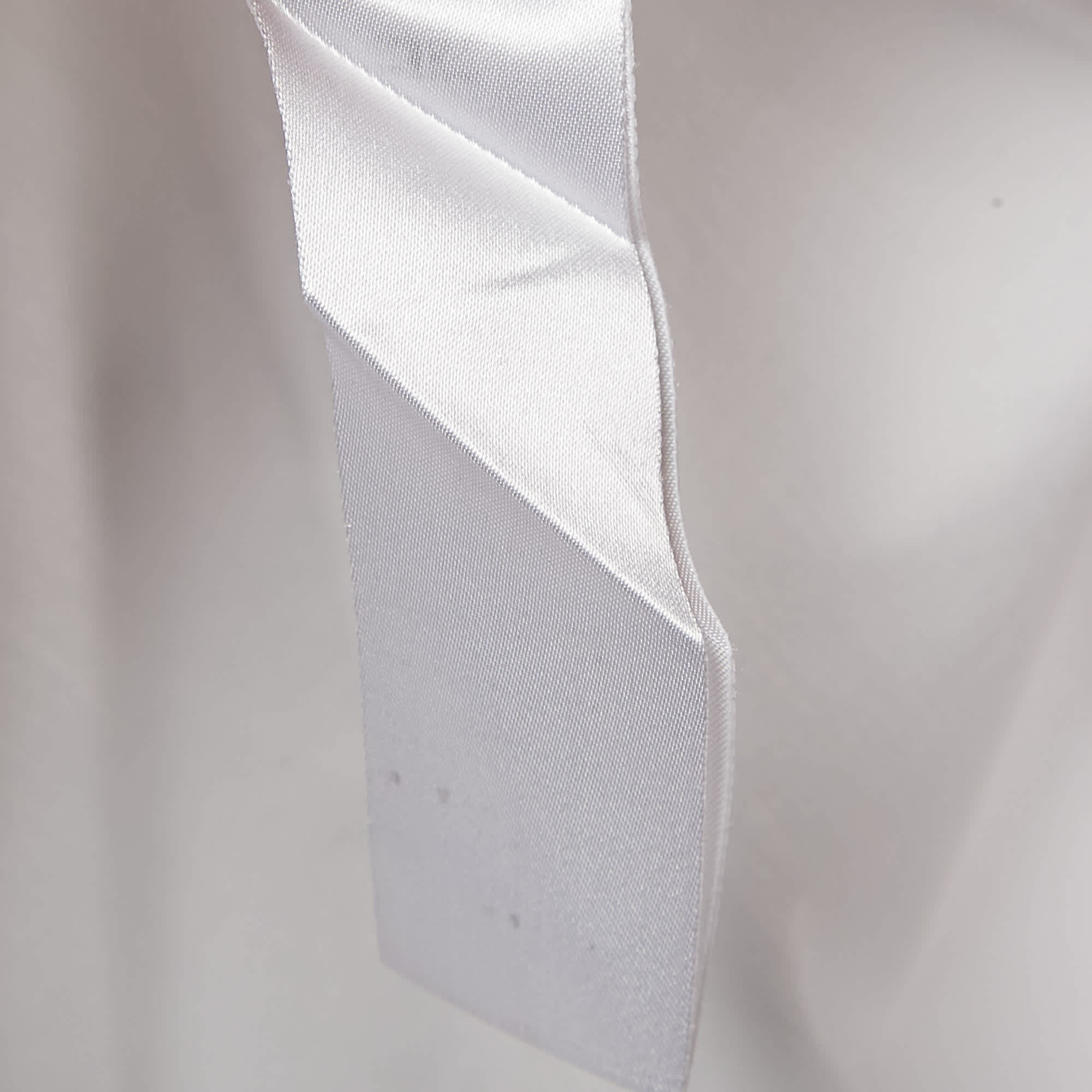White Cotton Long Sleeve Shirt