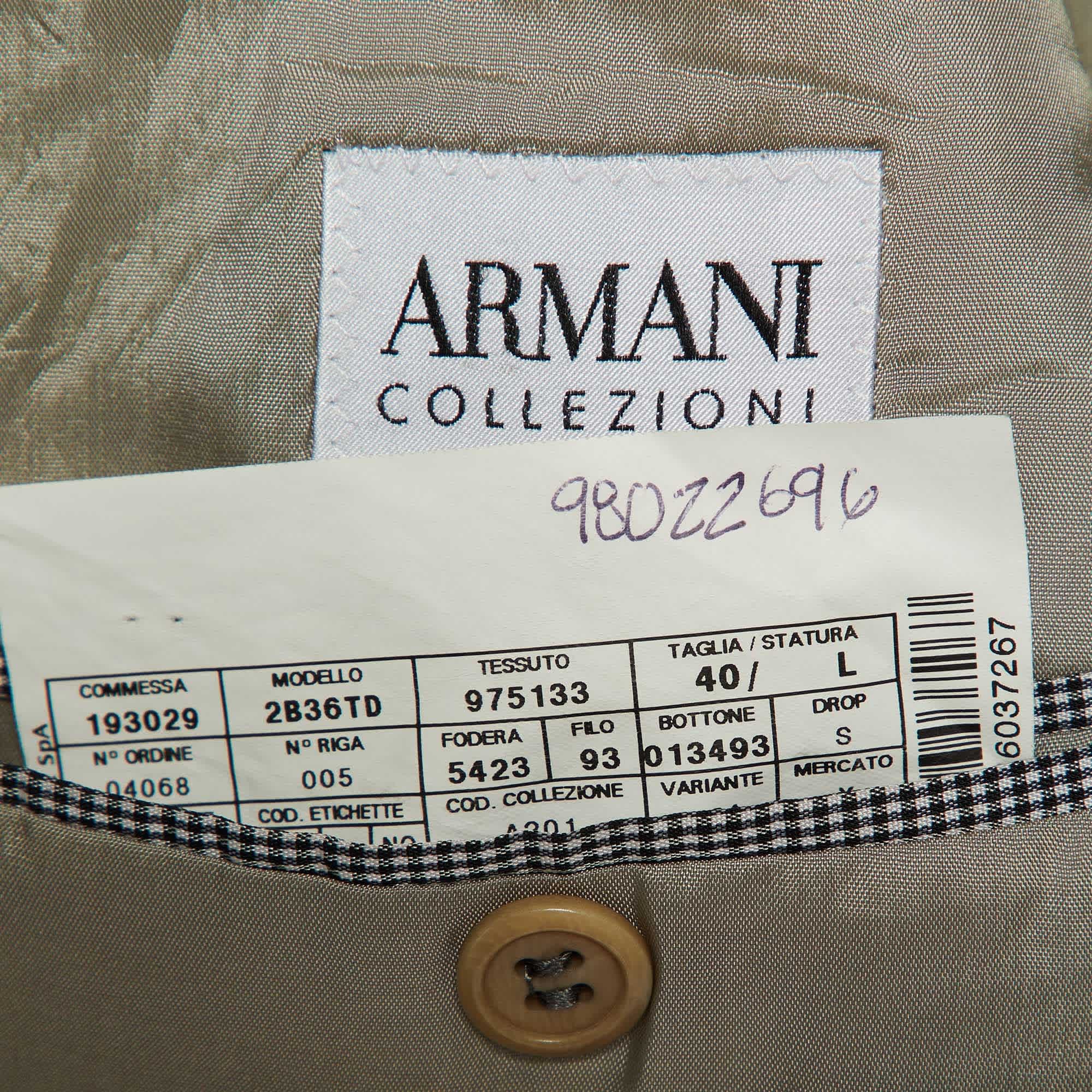 BLEND Grey Cotton Blend Regular Fit Blazer