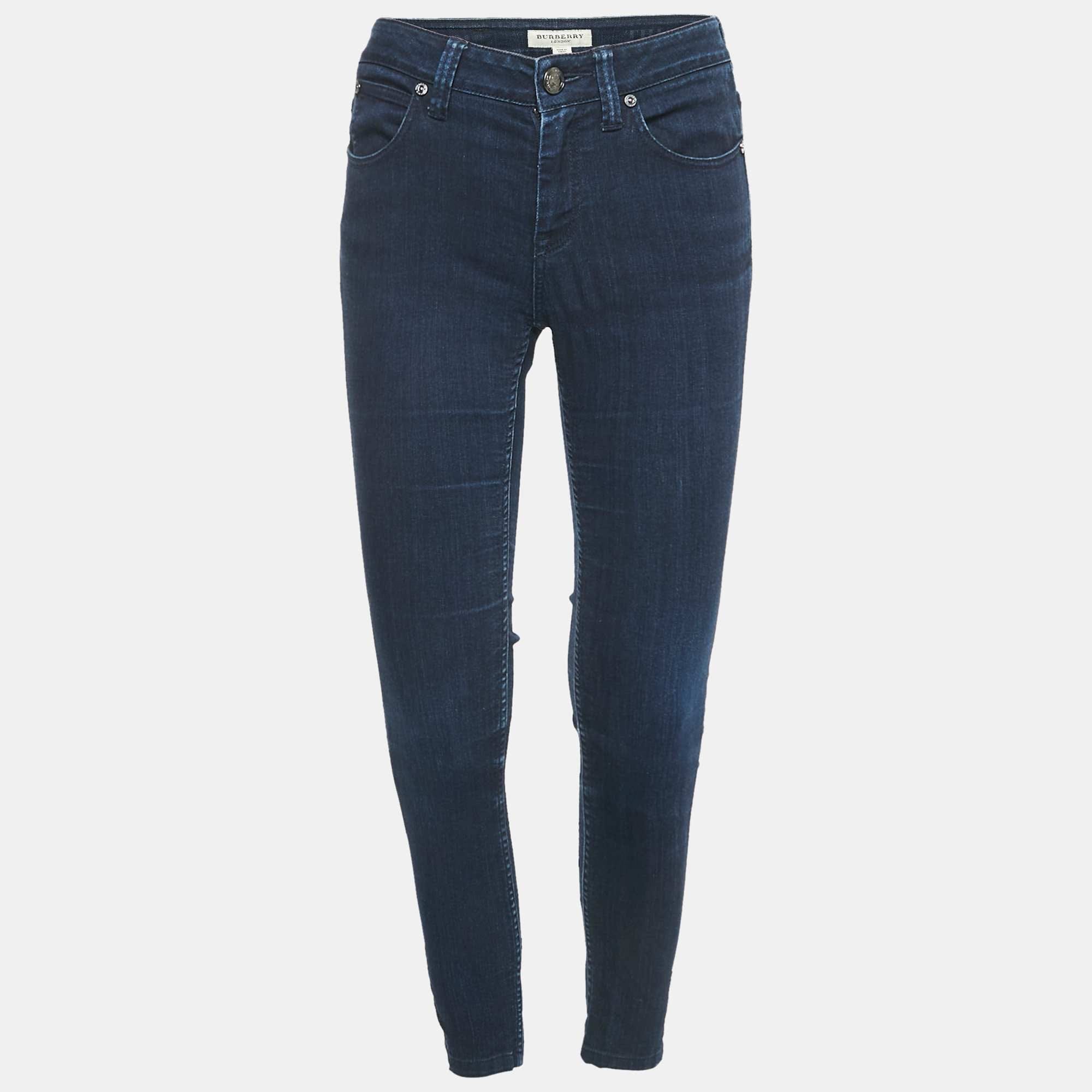 Blue London Blue Denim Jeans S Waist 26"