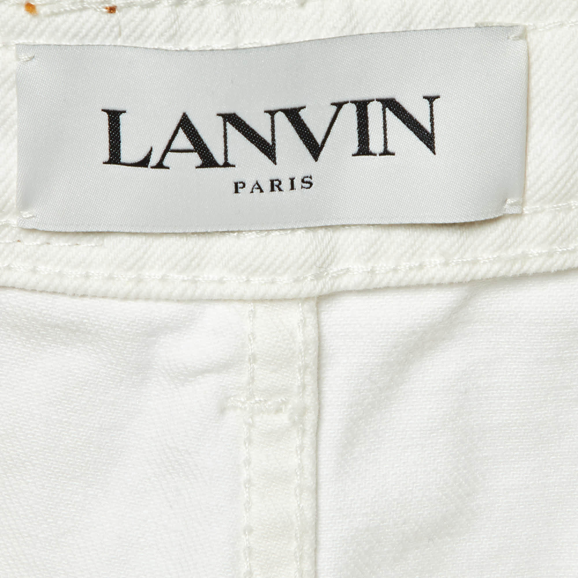 White Denim Jeans M Waist 28"