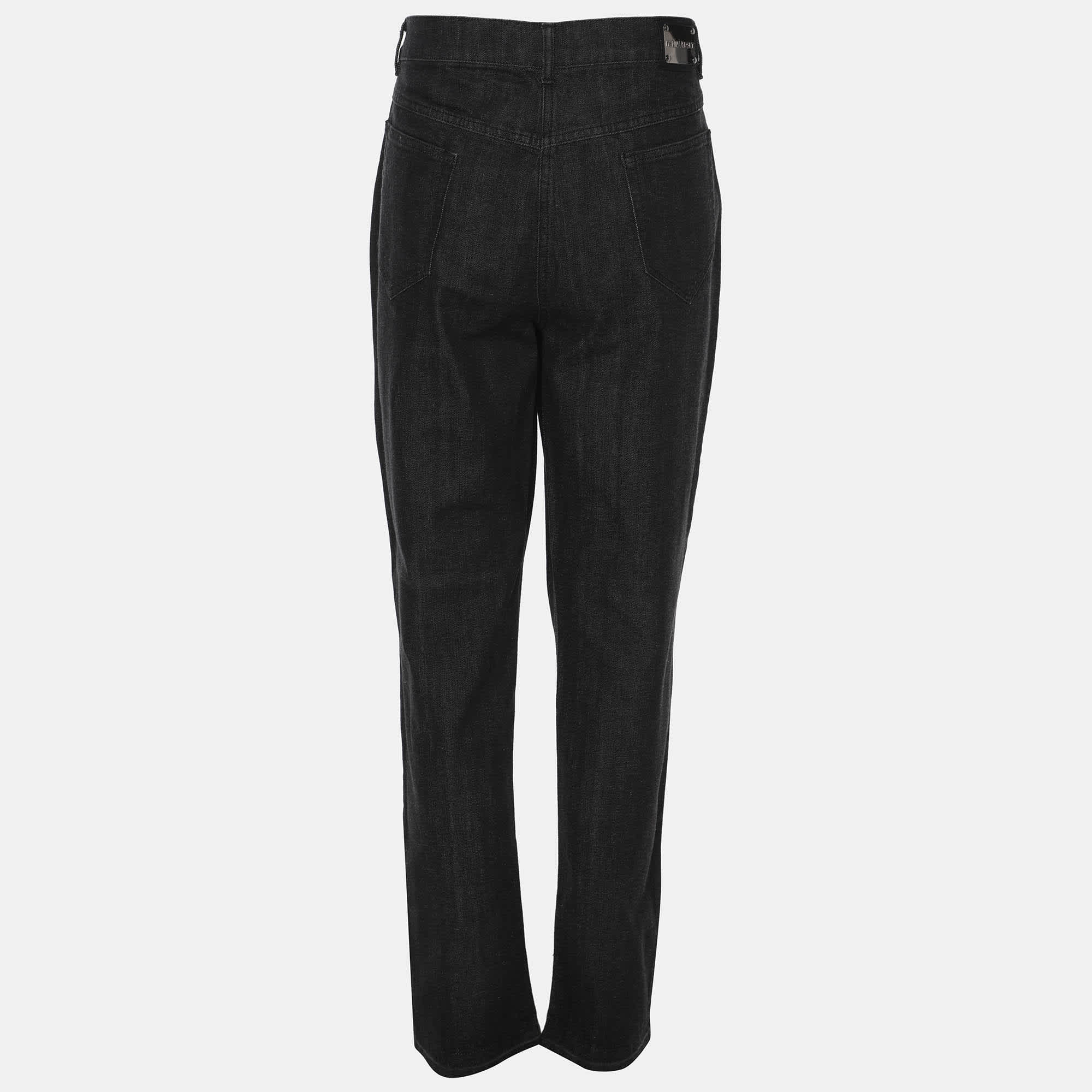 Marina Rinaldi Marina Sport By Marina Rinaldi Dark Grey Denim Stretch Jeans
