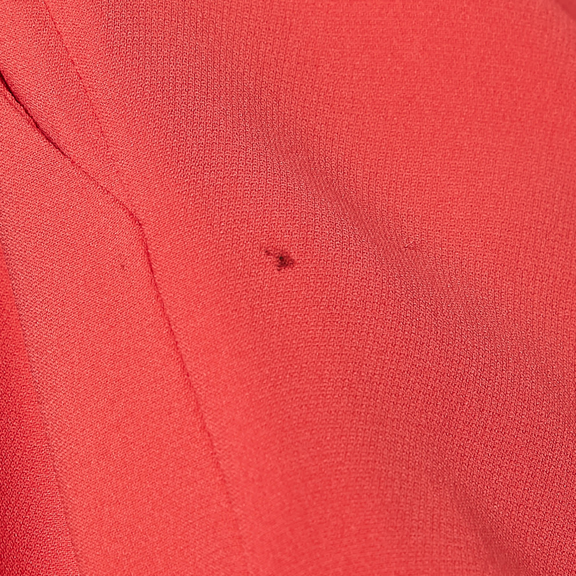 SILK Pink Silk Pleated Trousers