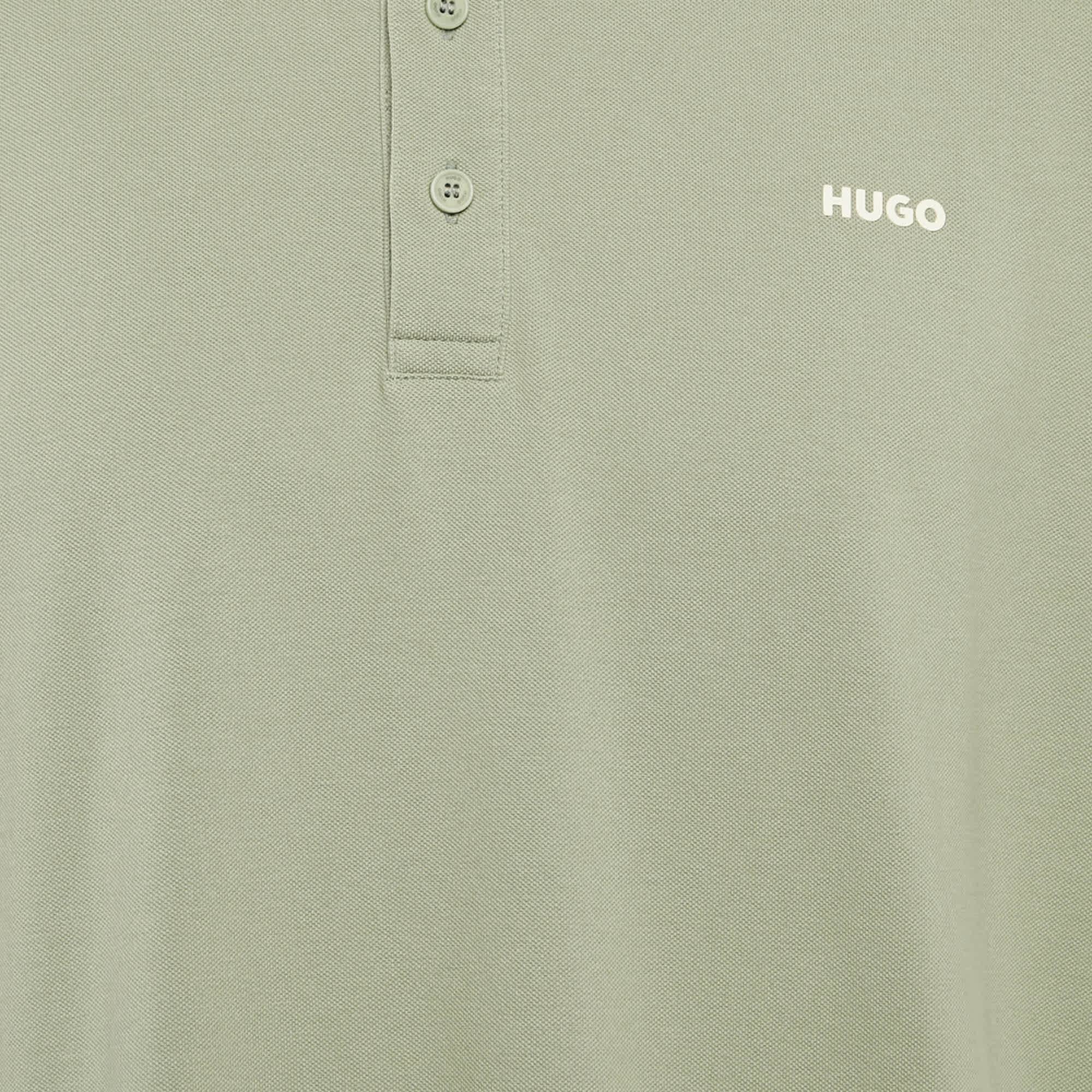 Polo Green Pique Cotton Polo T - Shirt Xxl