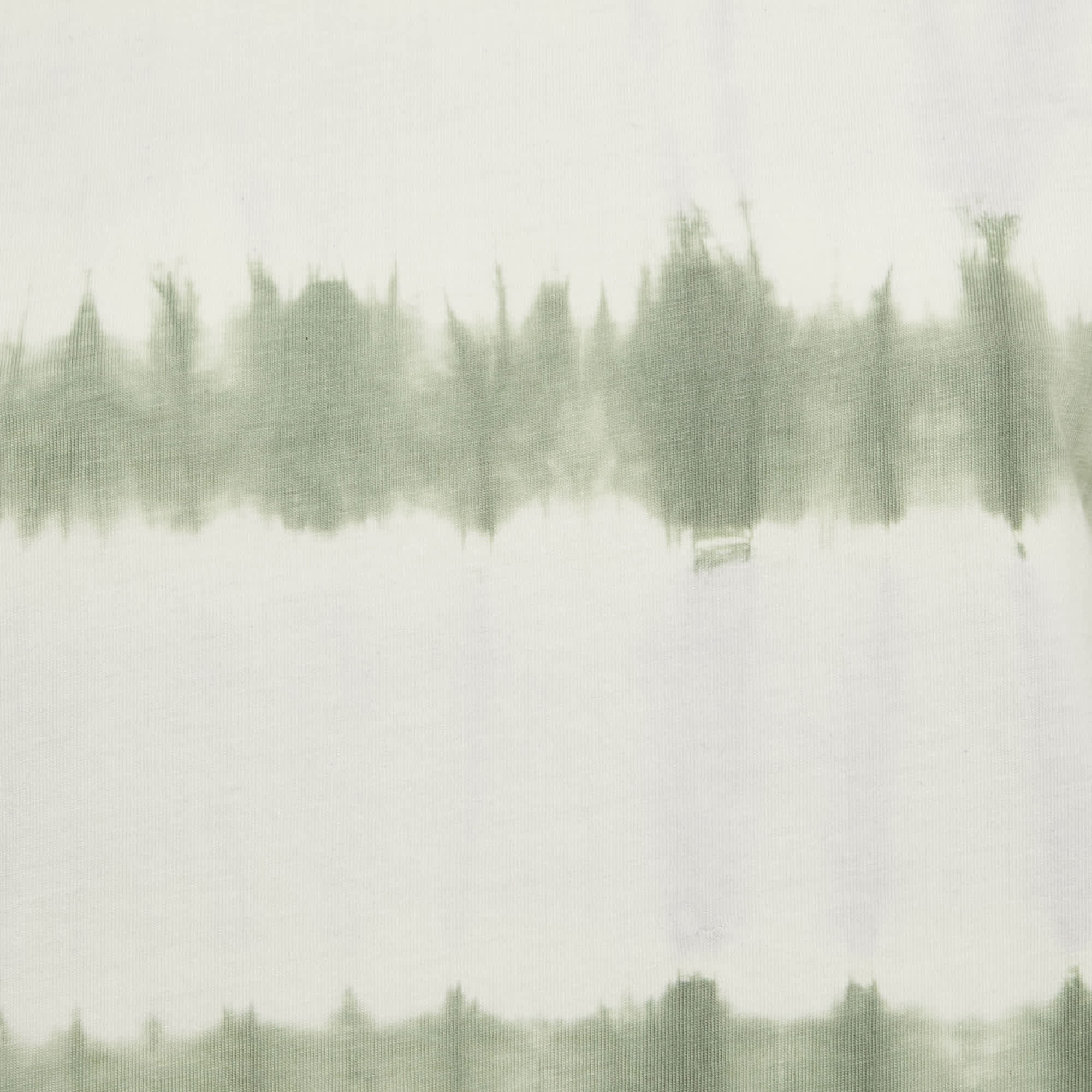 Etoile White/green Tie - Dye Cotton Dena T - Shirt