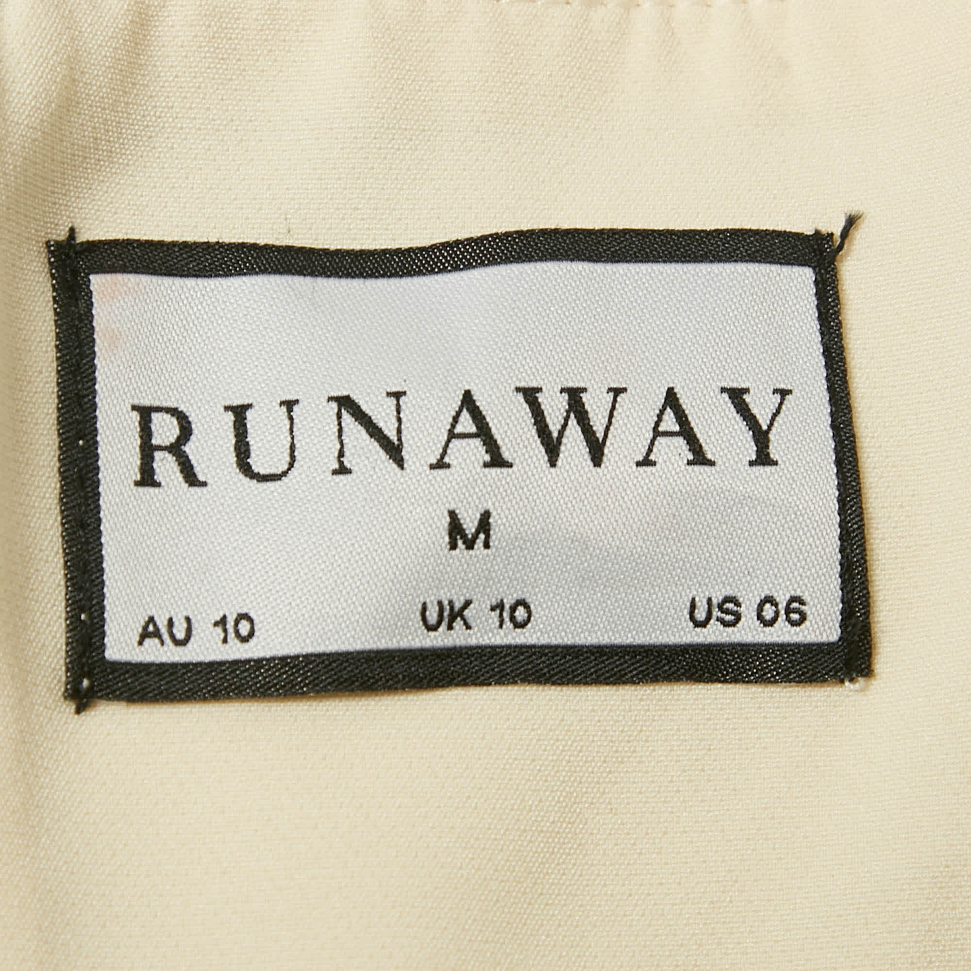 SKIN Runaway The Label Brown Animal Skin Print Chiffon Ruche Mini Dress