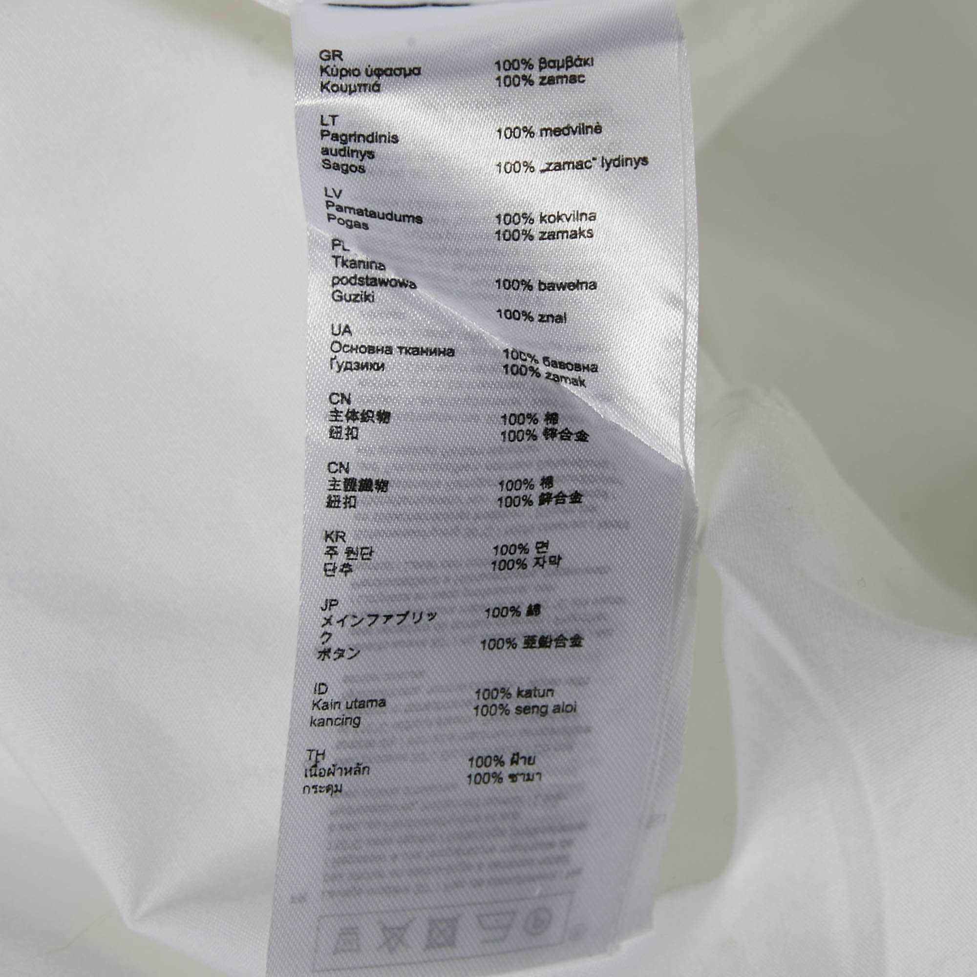 WHITE* Maje White Cotton Puff Sleeve Shirt