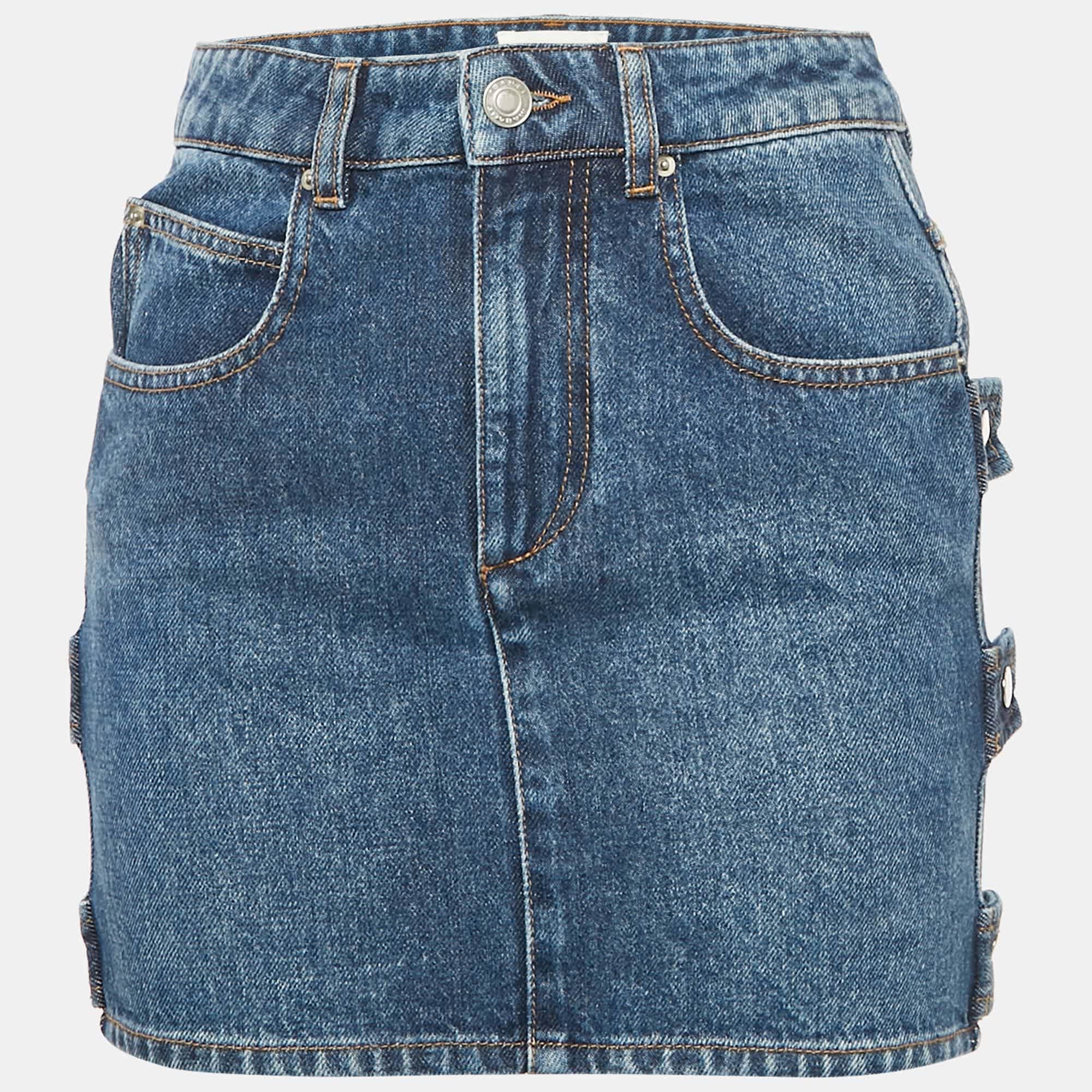 Etoile Denim Mini Skirt
