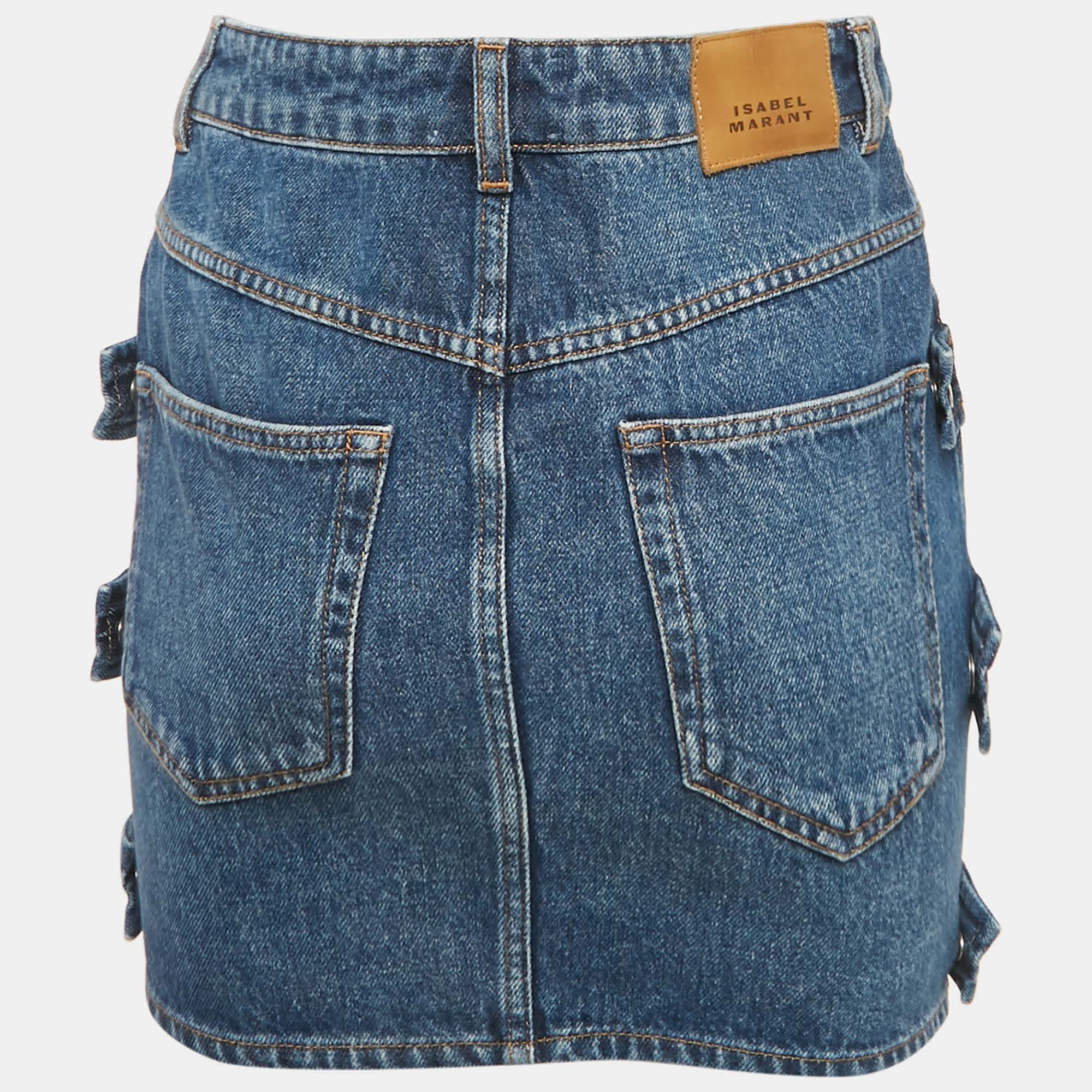 Etoile Denim Mini Skirt
