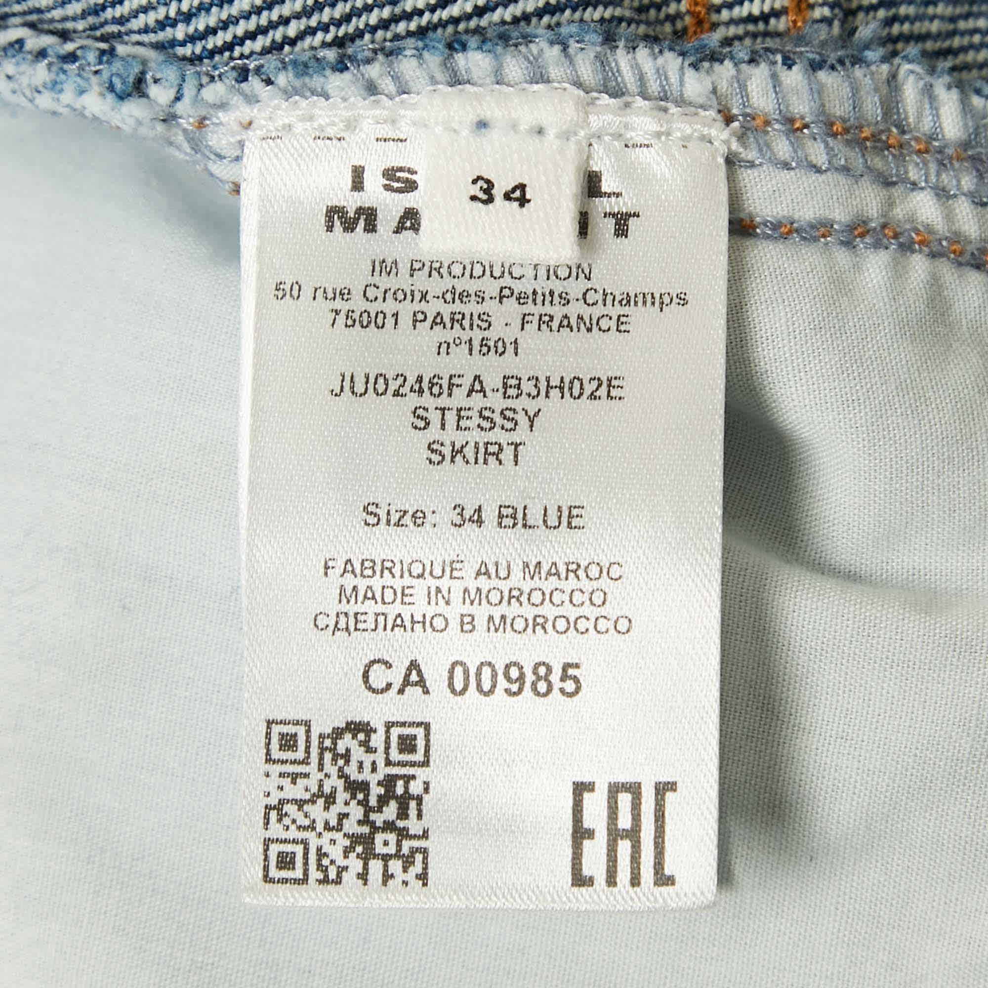 Etoile Denim Mini Skirt