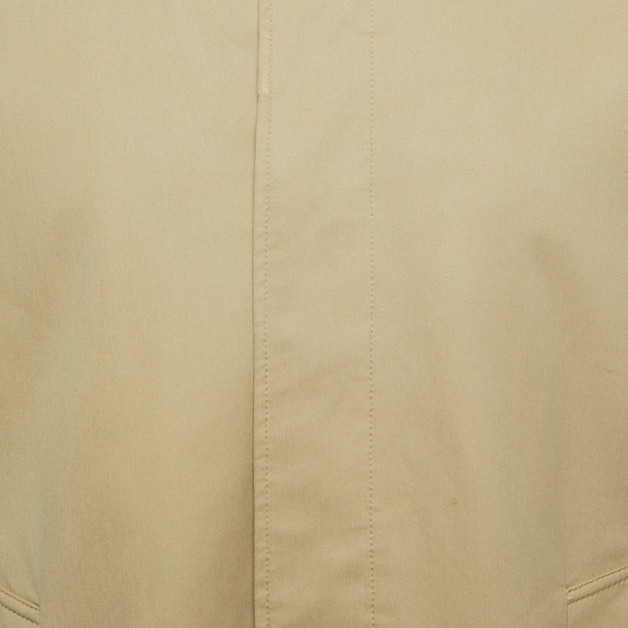 GABARDINE Sandro Beige Gabardine Short Coat