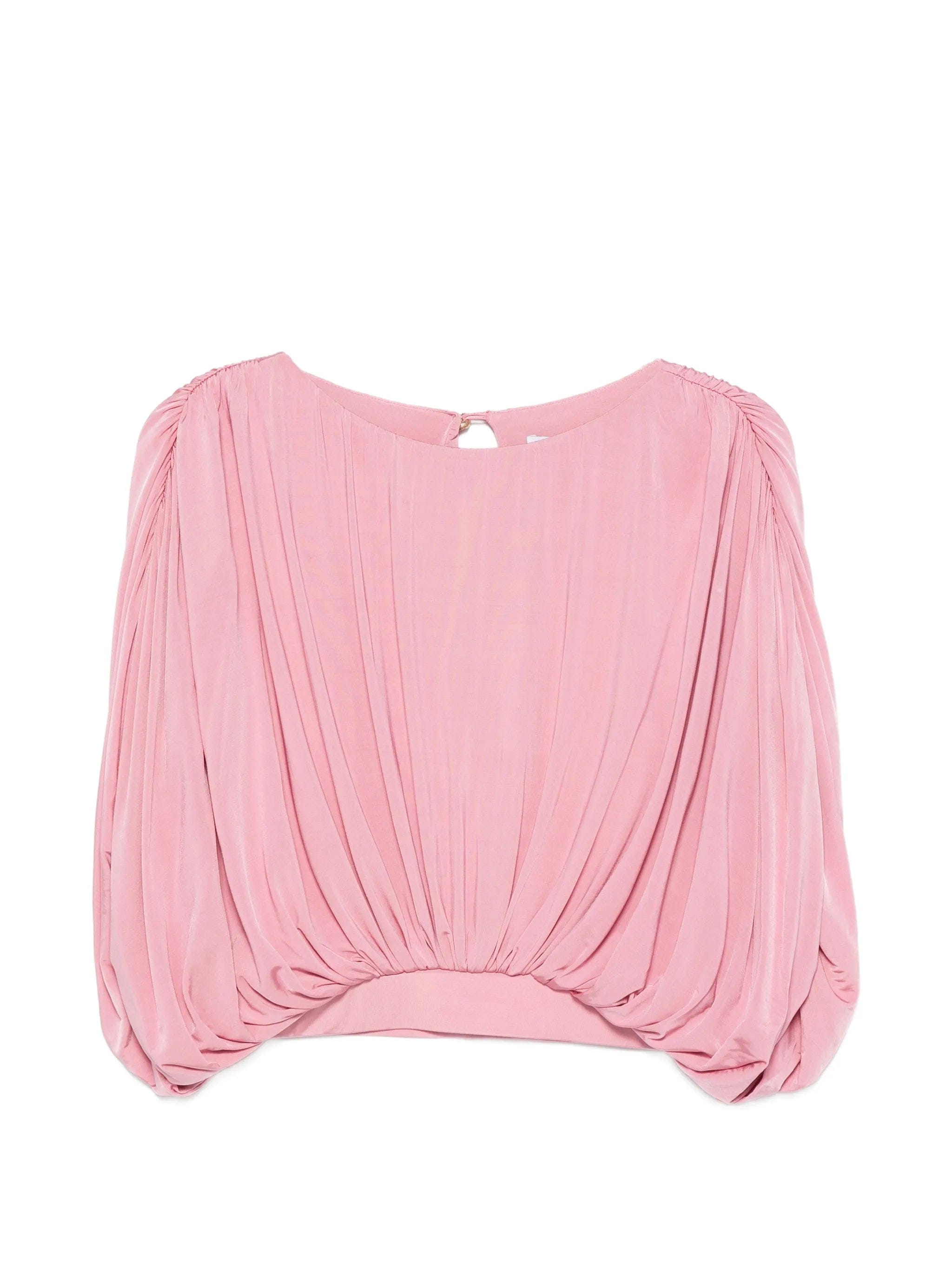 Abadia draped blouse