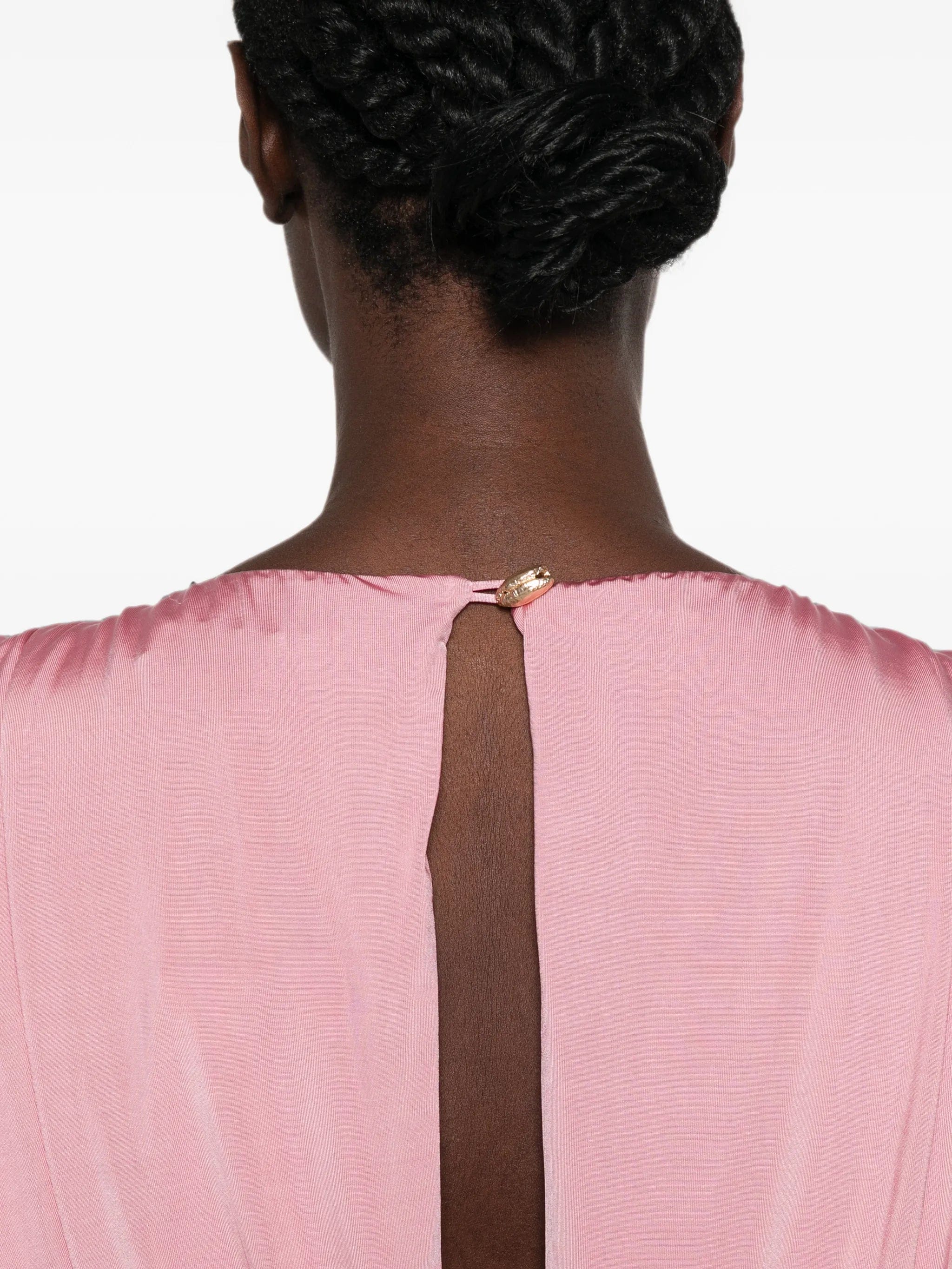 Abadia draped blouse