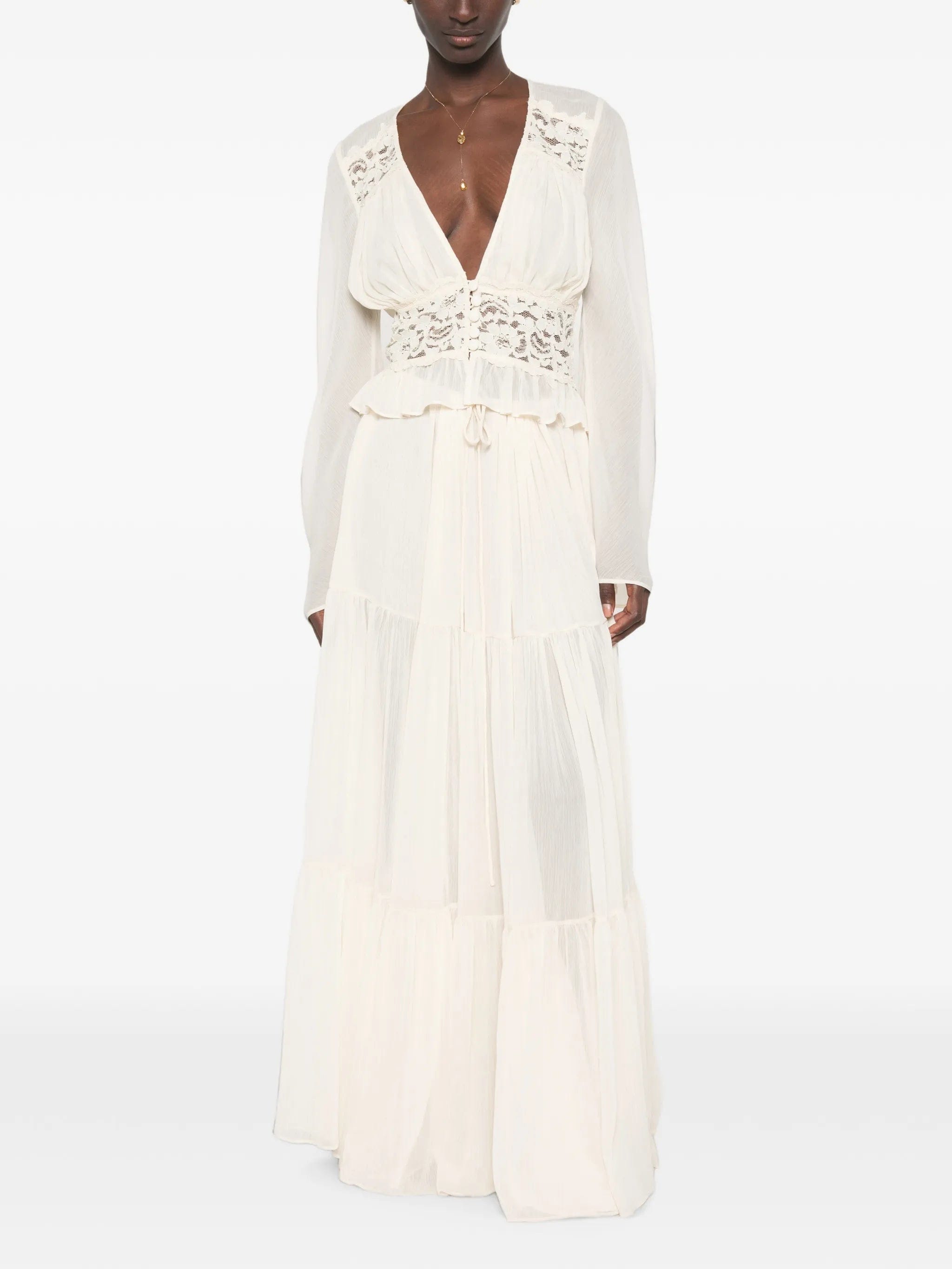 Arcina ORI Alessandra tiered maxi skirt