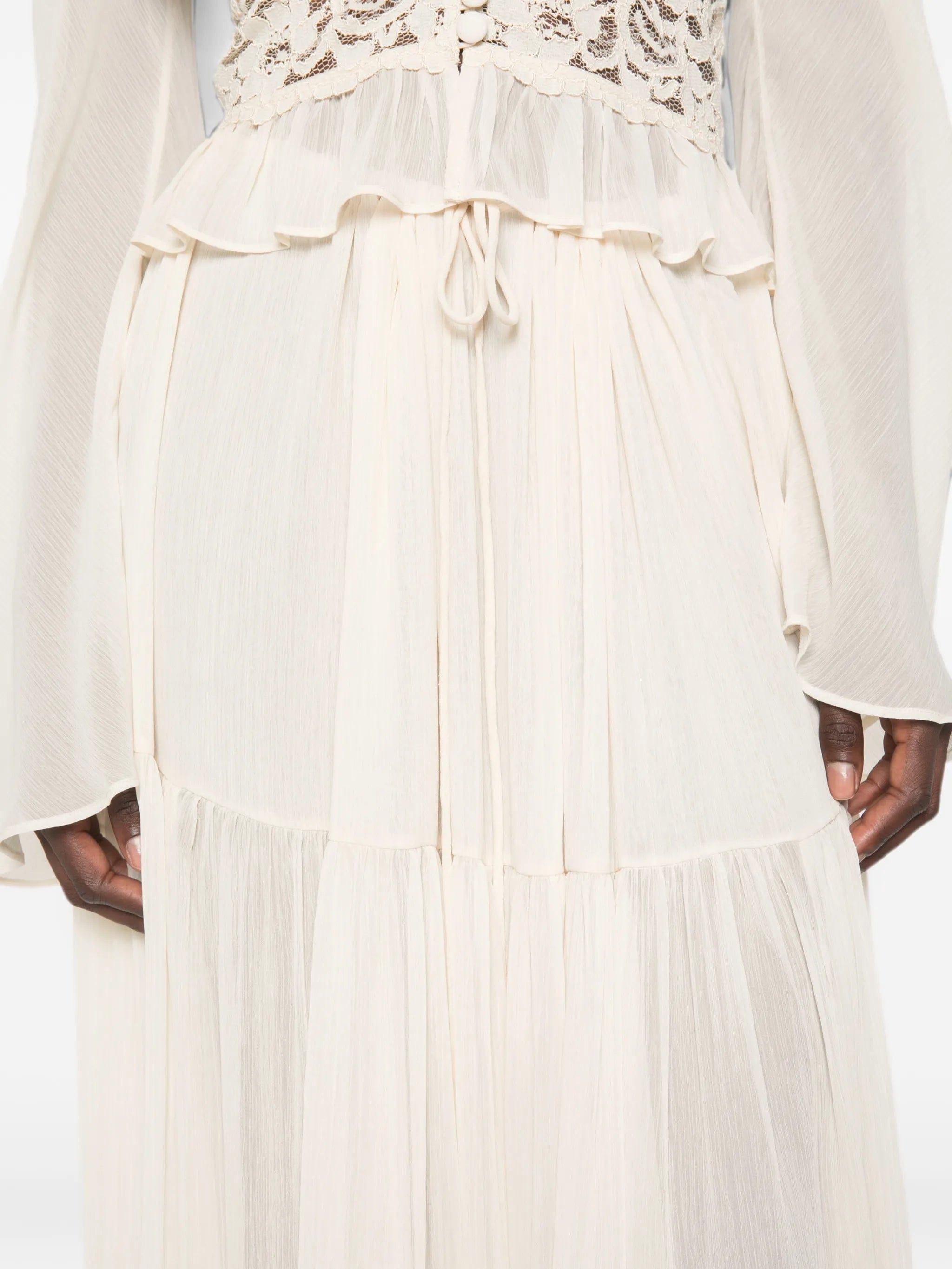 Arcina ORI Alessandra tiered maxi skirt