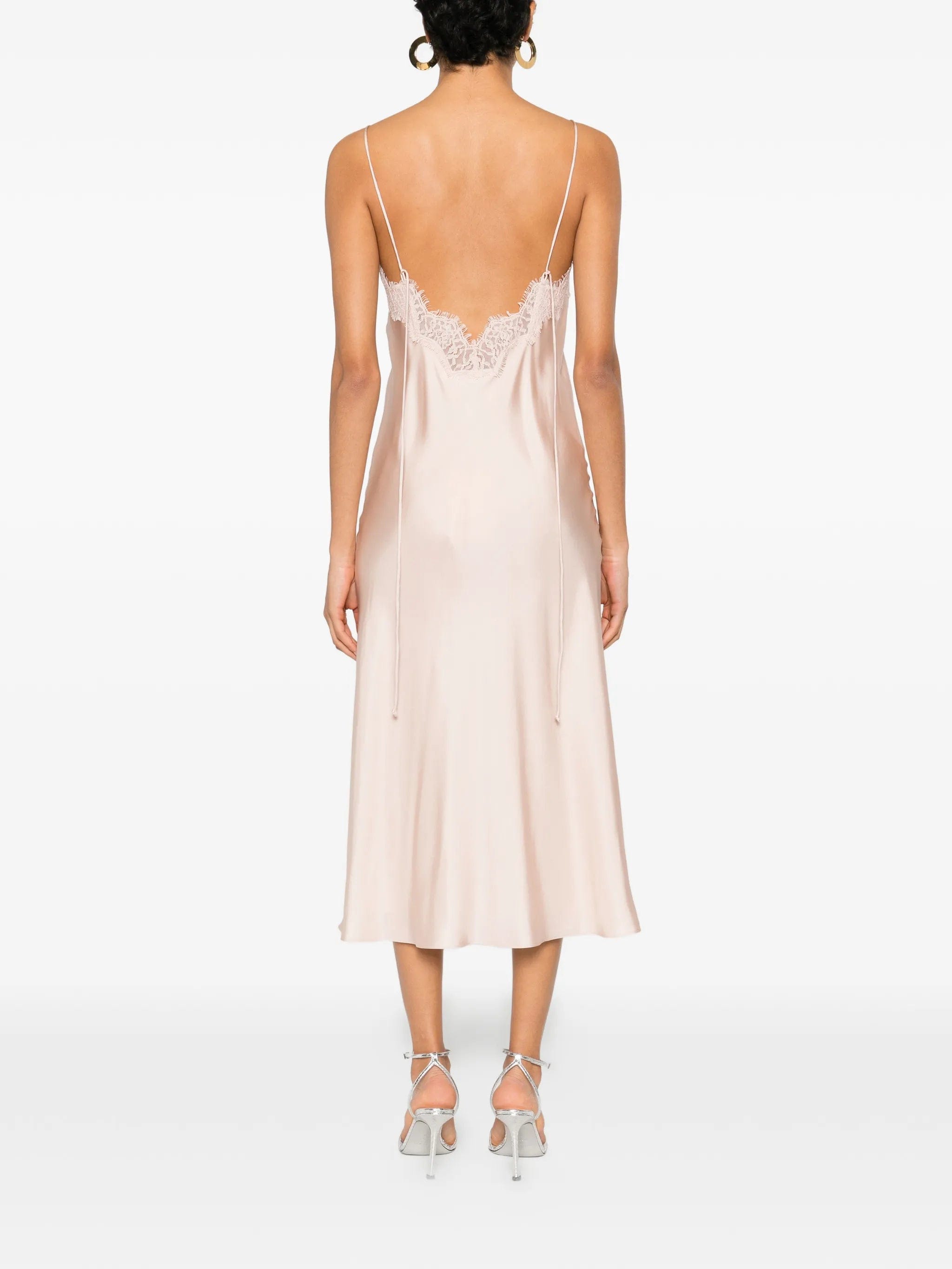 Róhe lace - detail midi dress