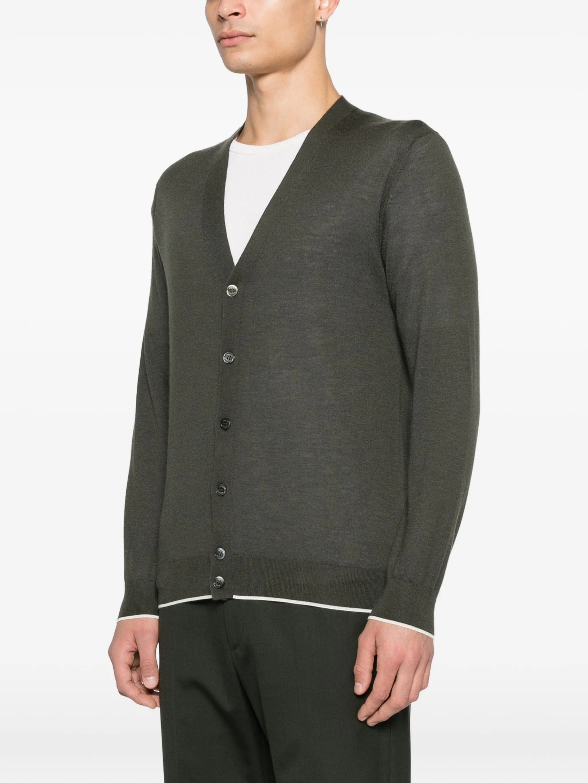 Arch4 Mr Cruickshank buttoned cardigan