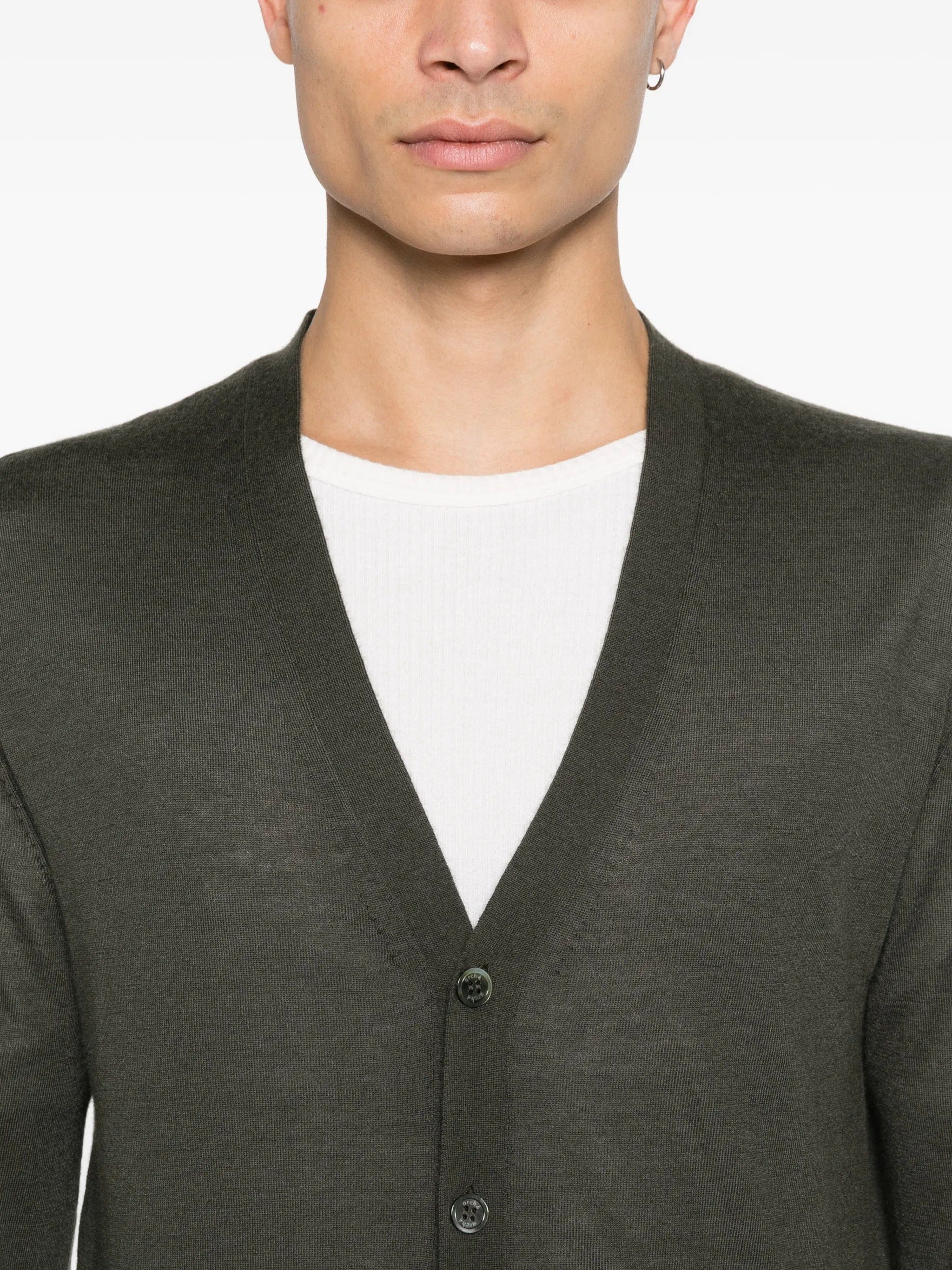 Arch4 Mr Cruickshank buttoned cardigan