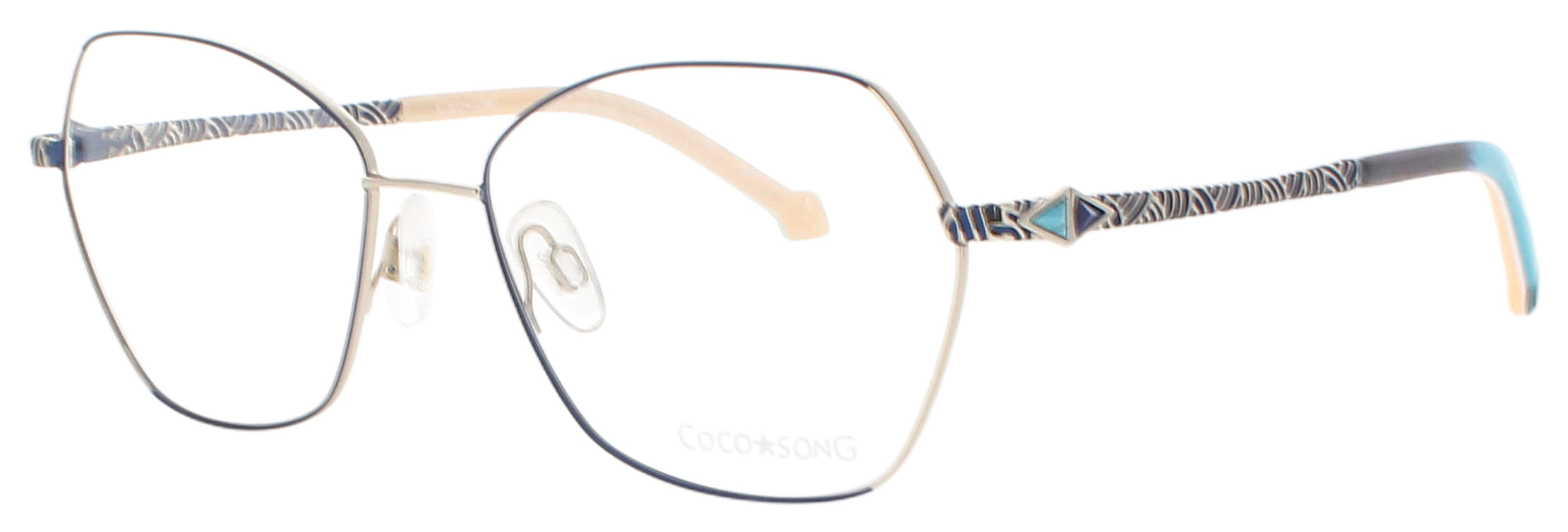 Coco Song Optical Glasses SILVER