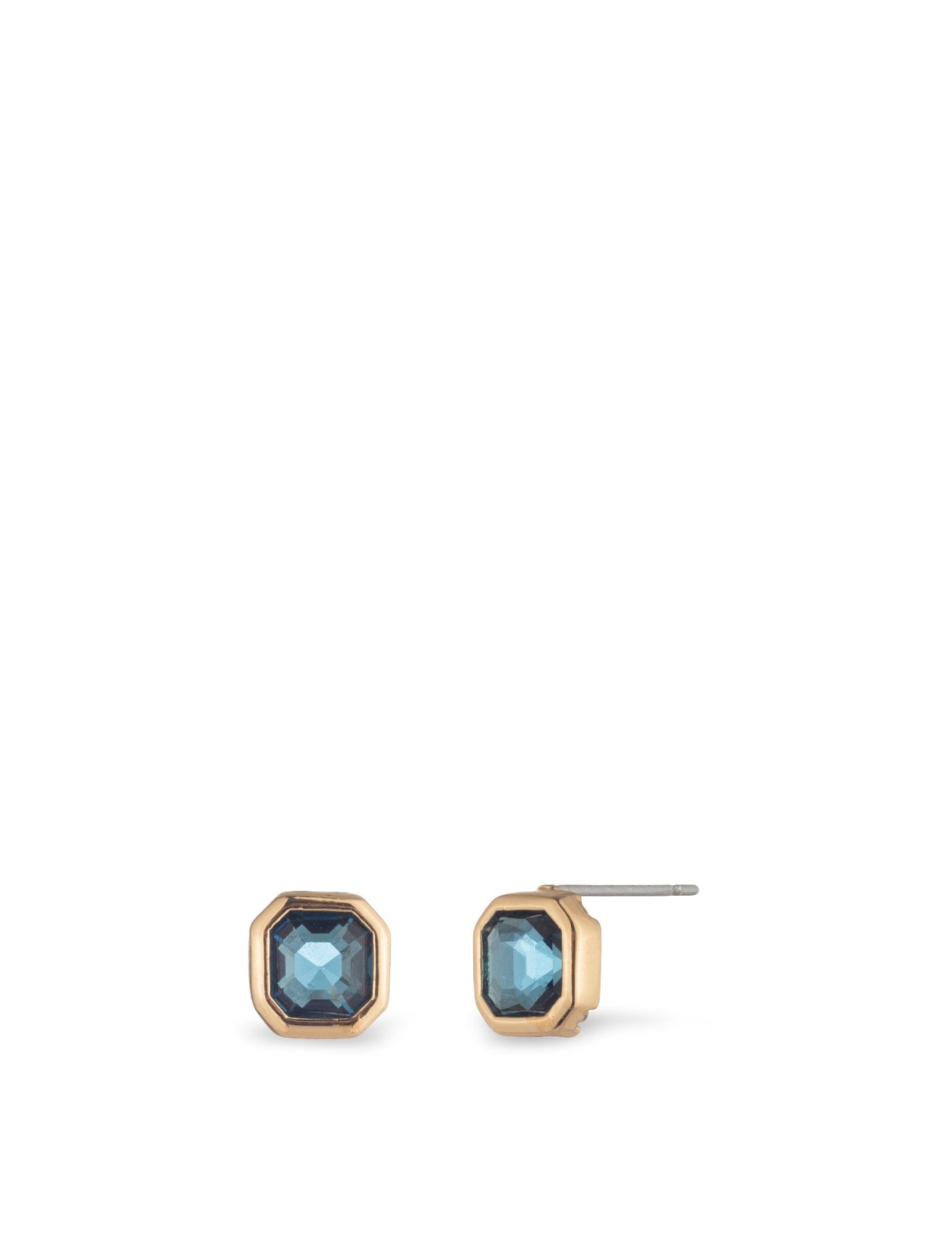 Lauren Ralph Lauren Stone Stud Earrings Blue