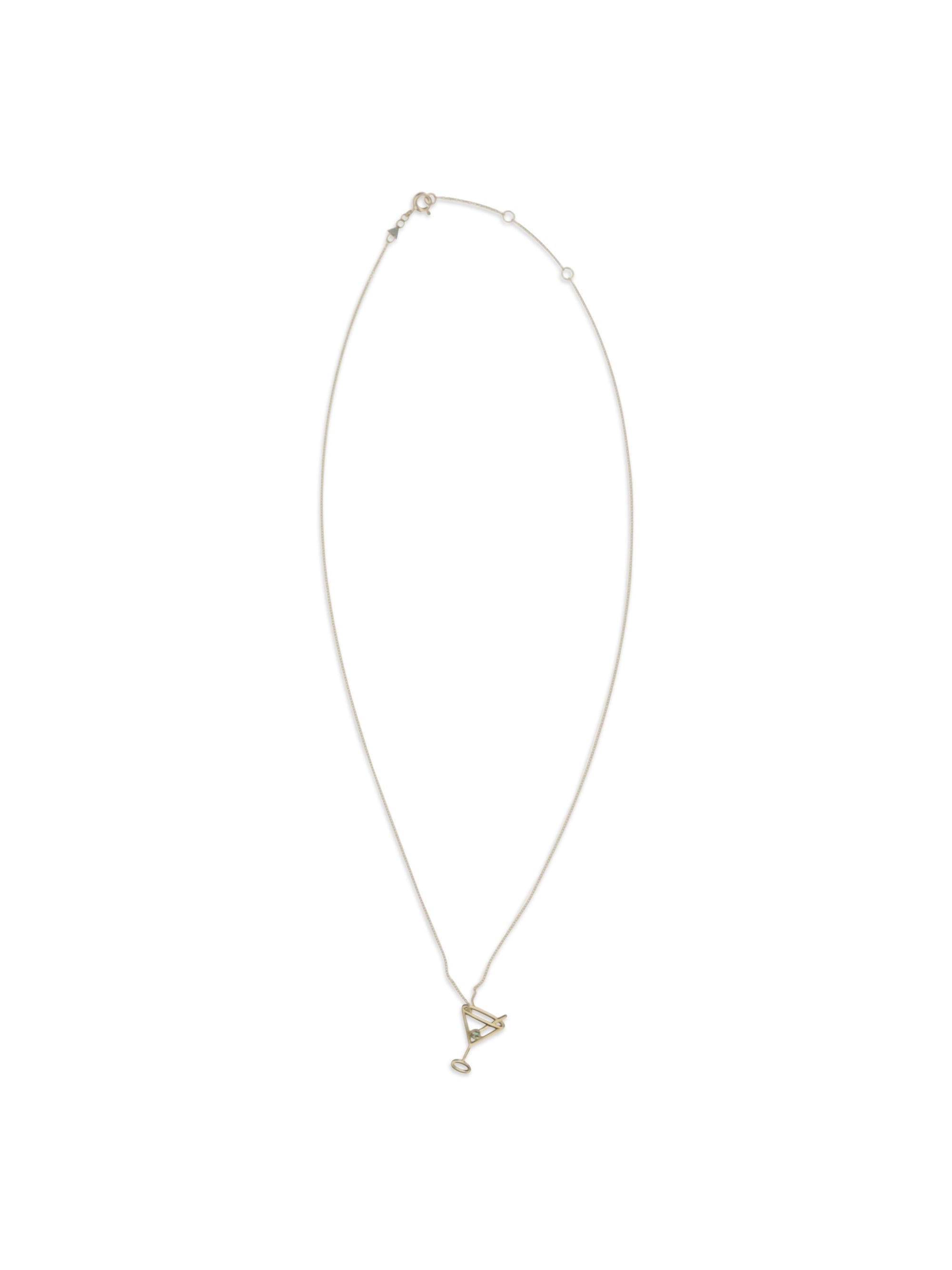 Aliita Martini Esmeralda Necklace — Yellow