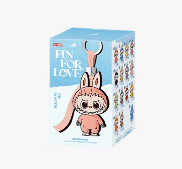 THE MONSTERS Pin for Love Series - Vinyl Plush Pendant Blind Box (N - Z) DXBA0122