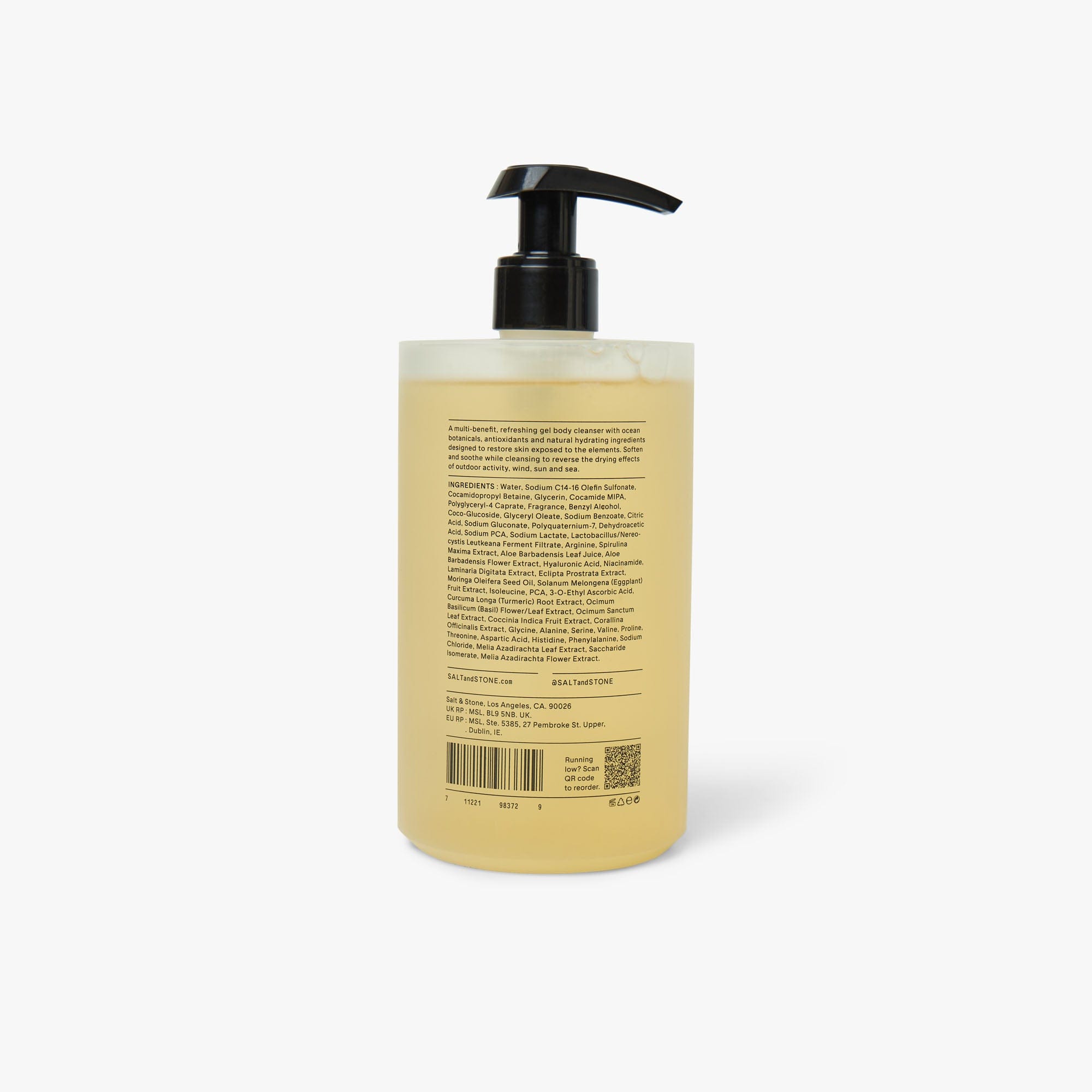 Salt and Stone SALT & STONE Antioxidant Body Wash / Santal & Vetiver