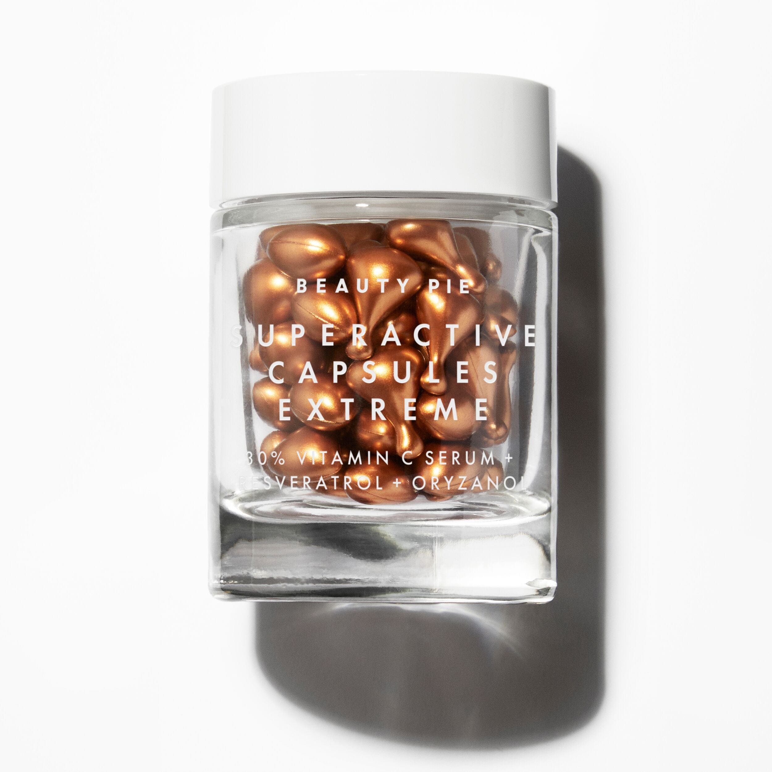 Beauty Pie Superactive Capsules Extreme 30% Vitamin C Serum + Resveratrol + Oryzanol