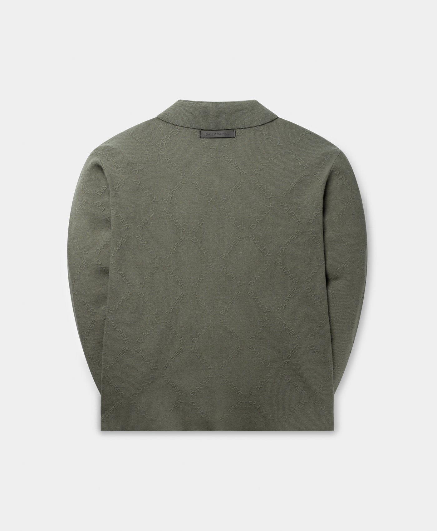 Diamond Shadown Green Diamond Knit Cardigan