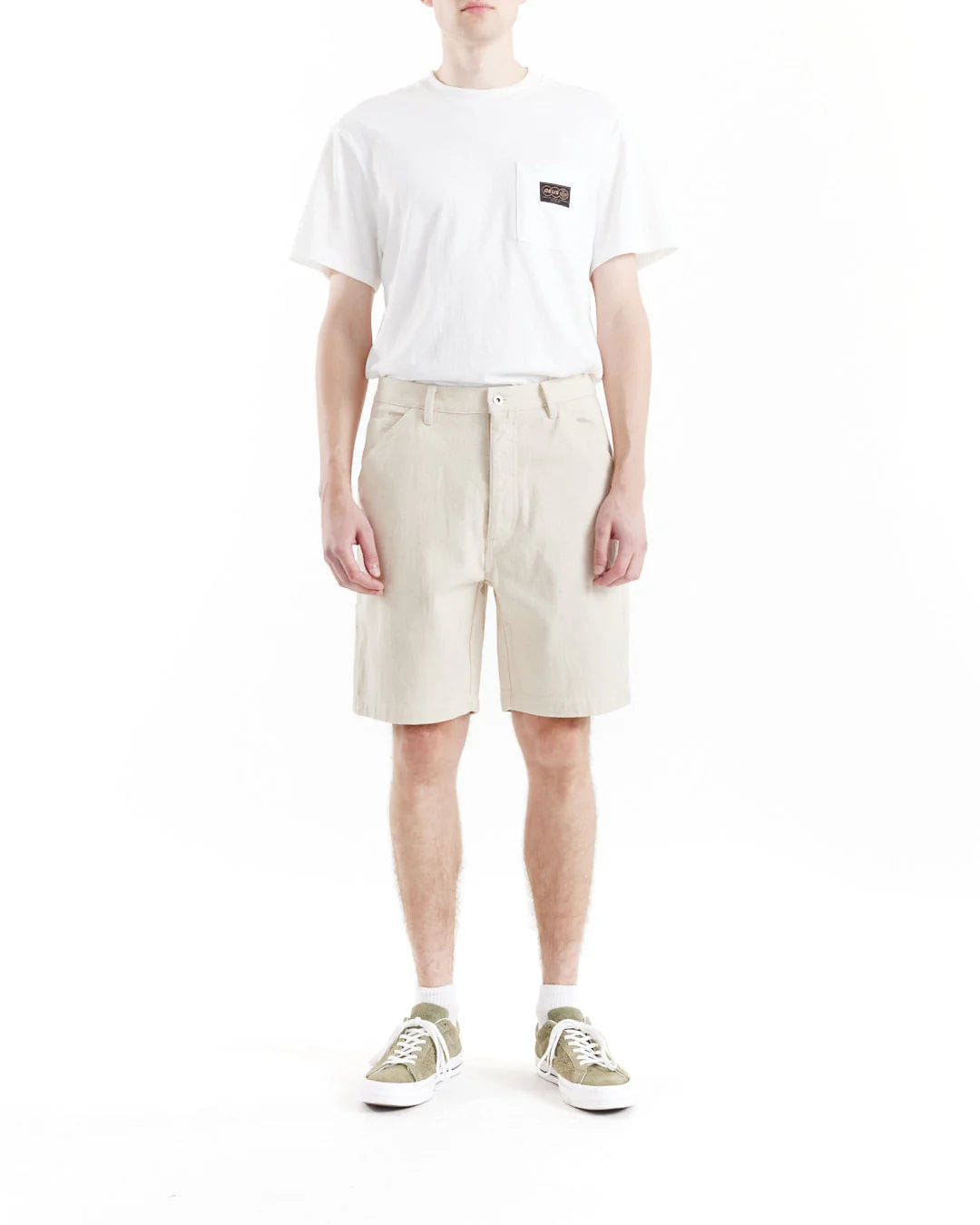 Deus Ex Machina Big Fella Denim Short - Natural