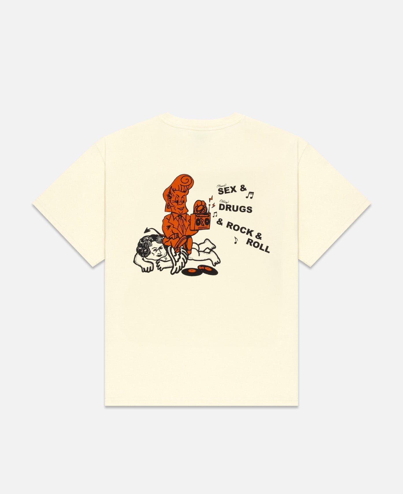 PAS de MER Sex Drugs T - Shirt (Cream)