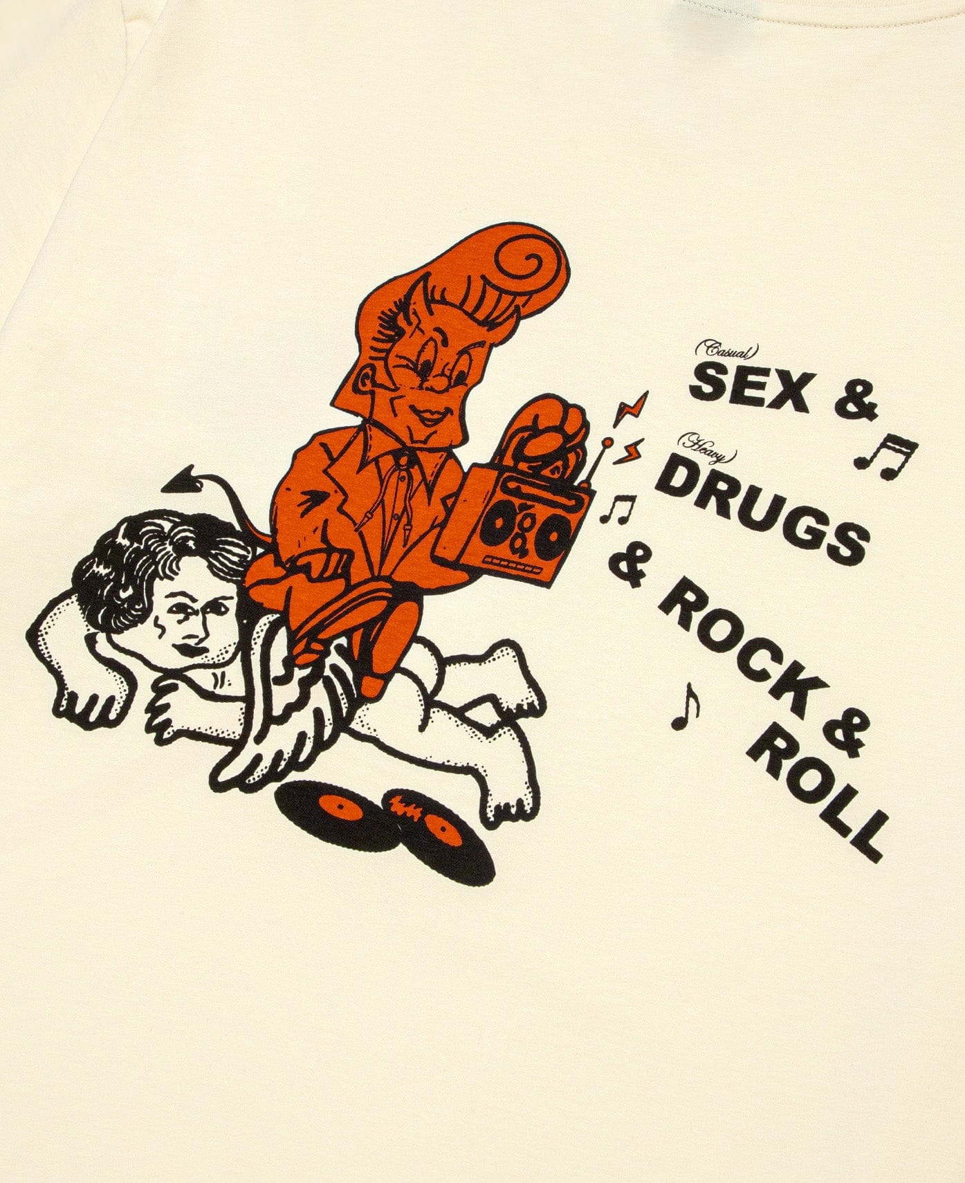 PAS de MER Sex Drugs T - Shirt (Cream)