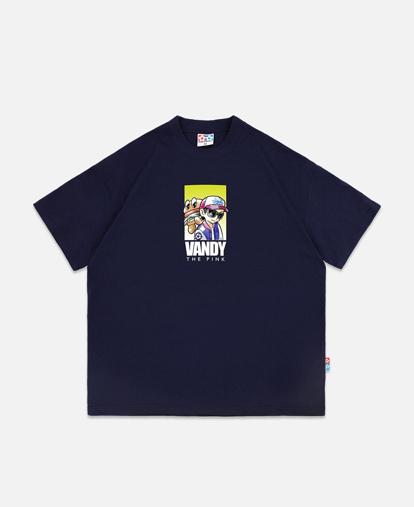 Vandy The Pink Anime Air Balloon T - Shirt (Navy)