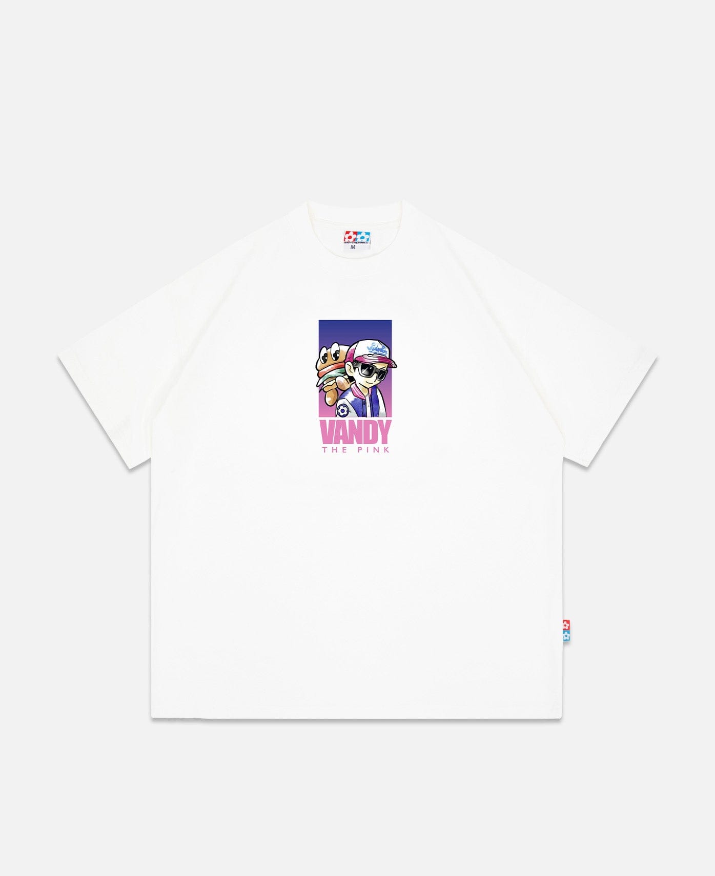 Vandy The Pink Anime Air Balloon T - Shirt (White)
