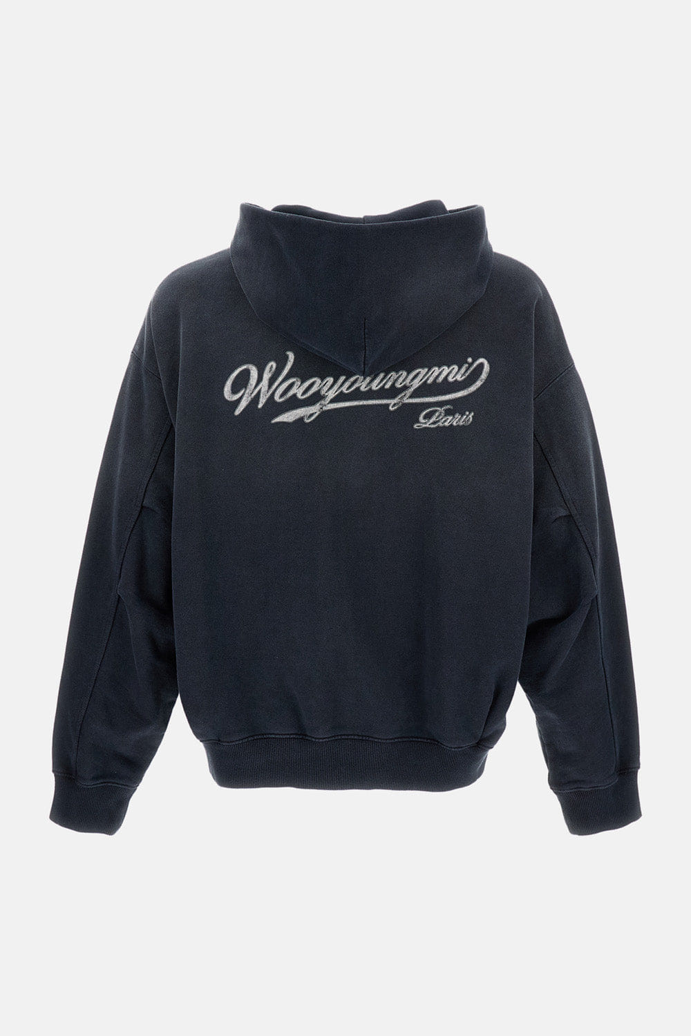 Wooyoungmi FELPA ZIP CON CAPPUCCIO