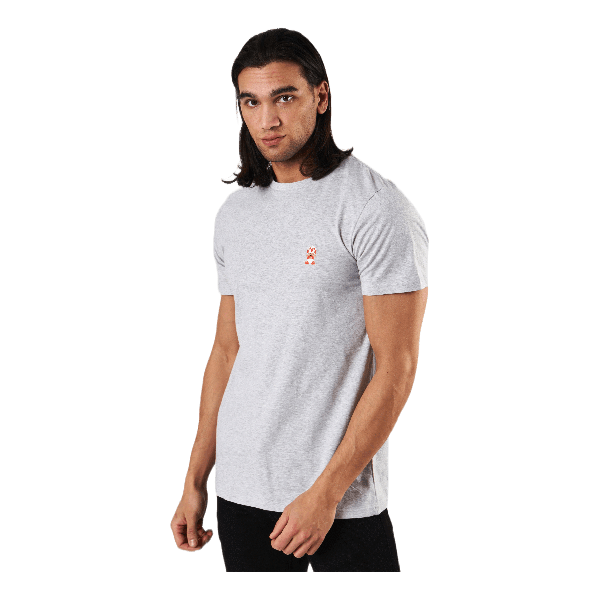 Dedicated T - shirt Stockholm Toad Grey Melange