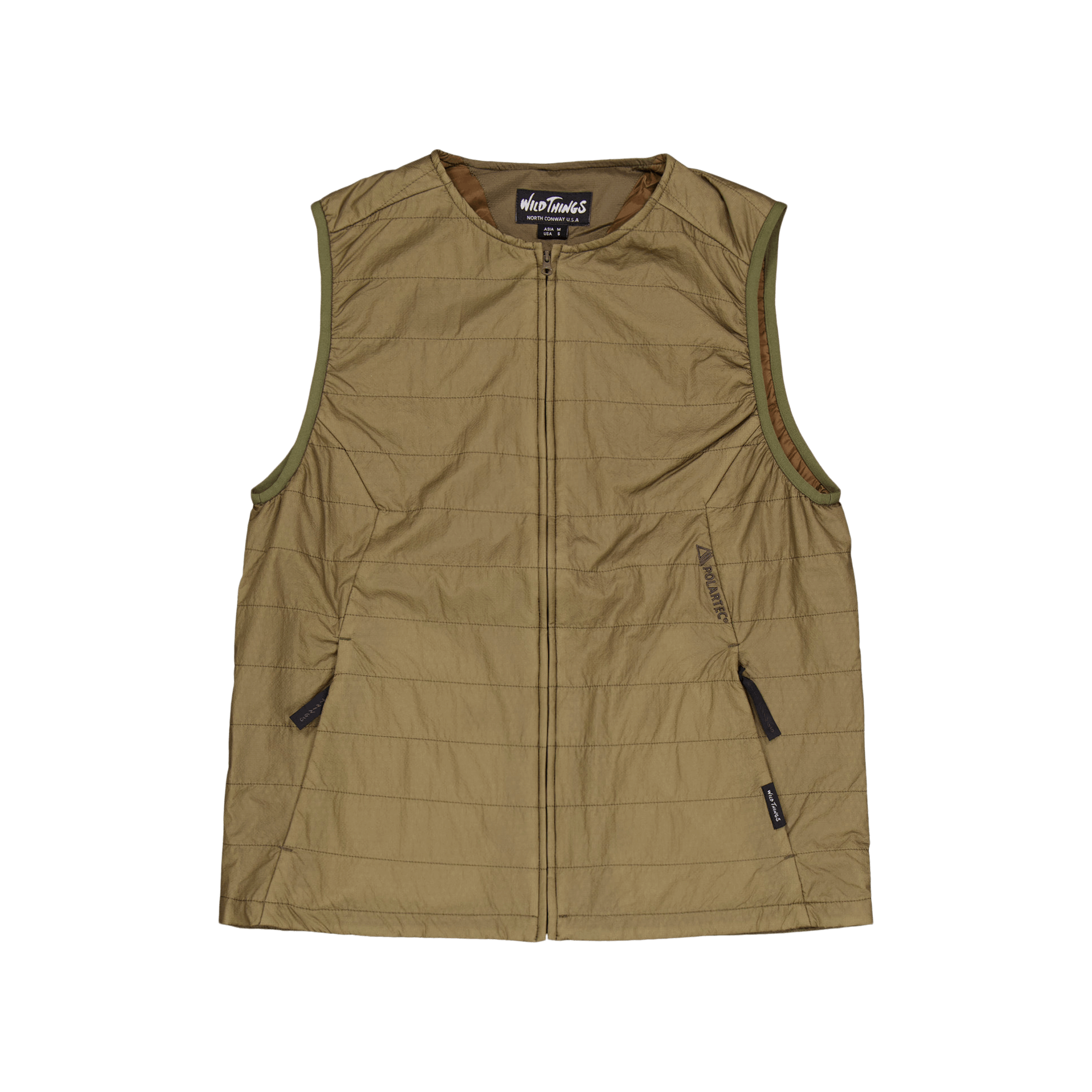 Wild Things Polar Alpha Vest Khaki