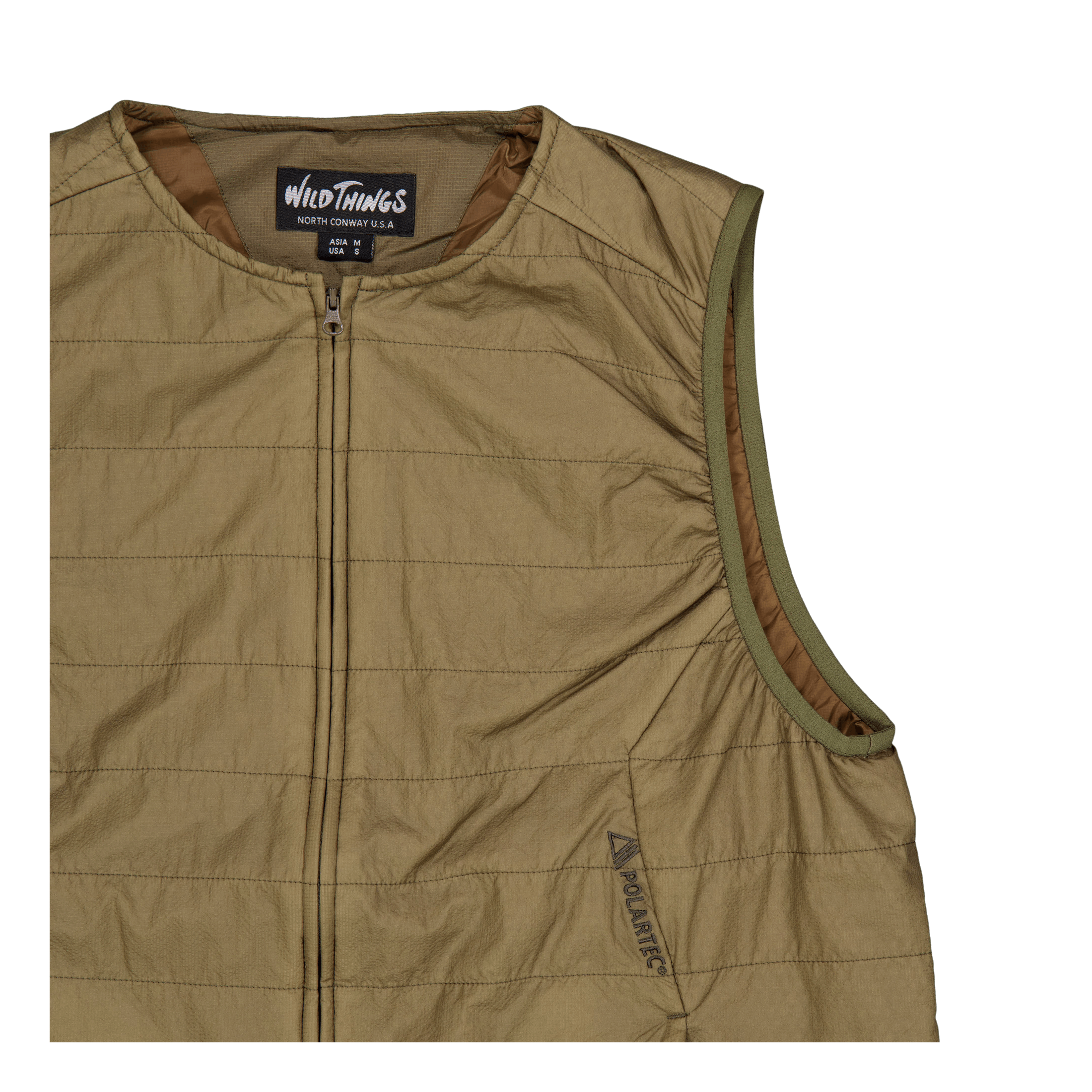 Wild Things Polar Alpha Vest Khaki