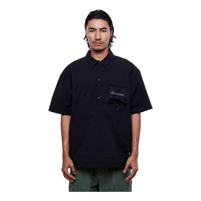 Liberaiders 4way Stretch Half Shirt Black