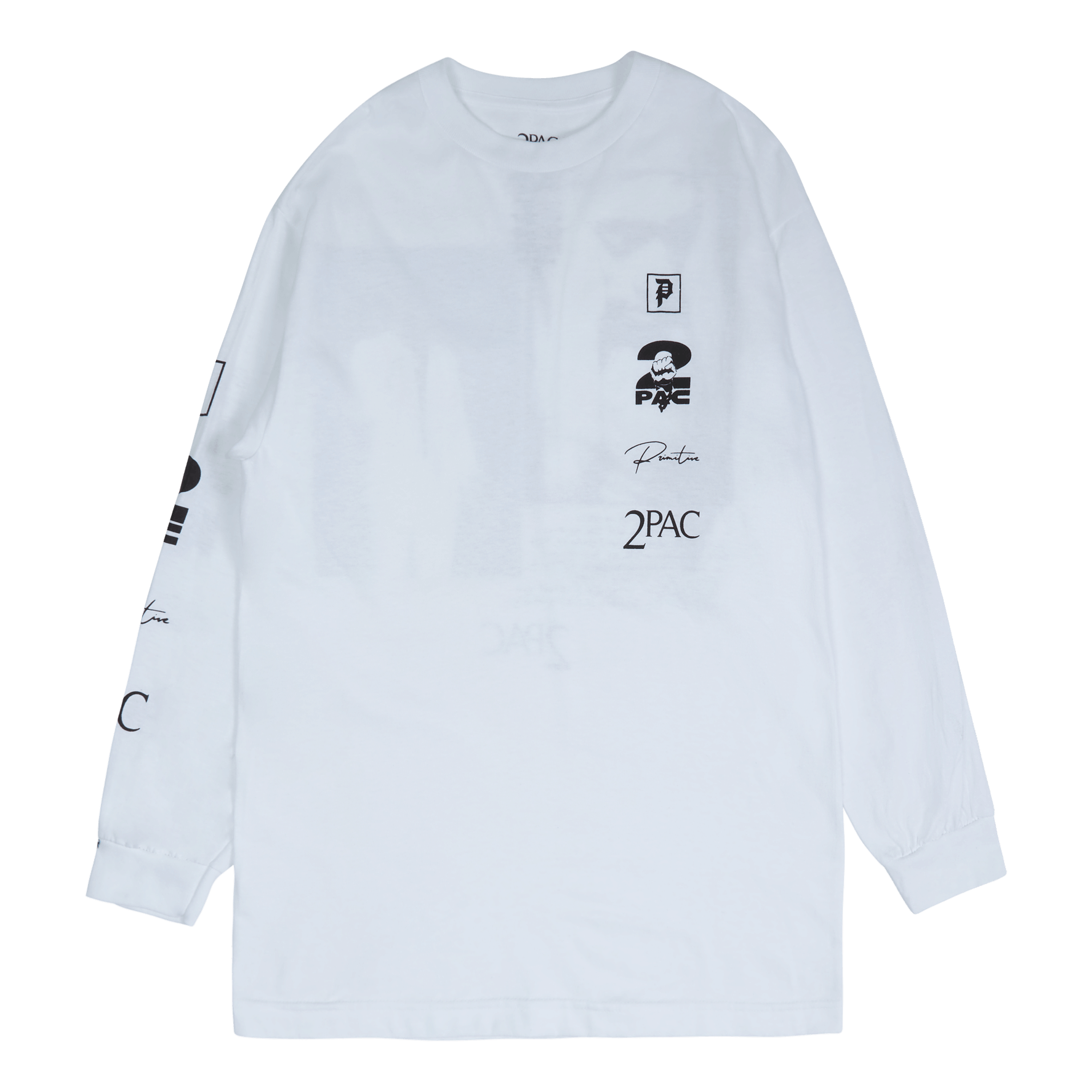 Primitive Skateboarding Voice L/s T-Shirt White