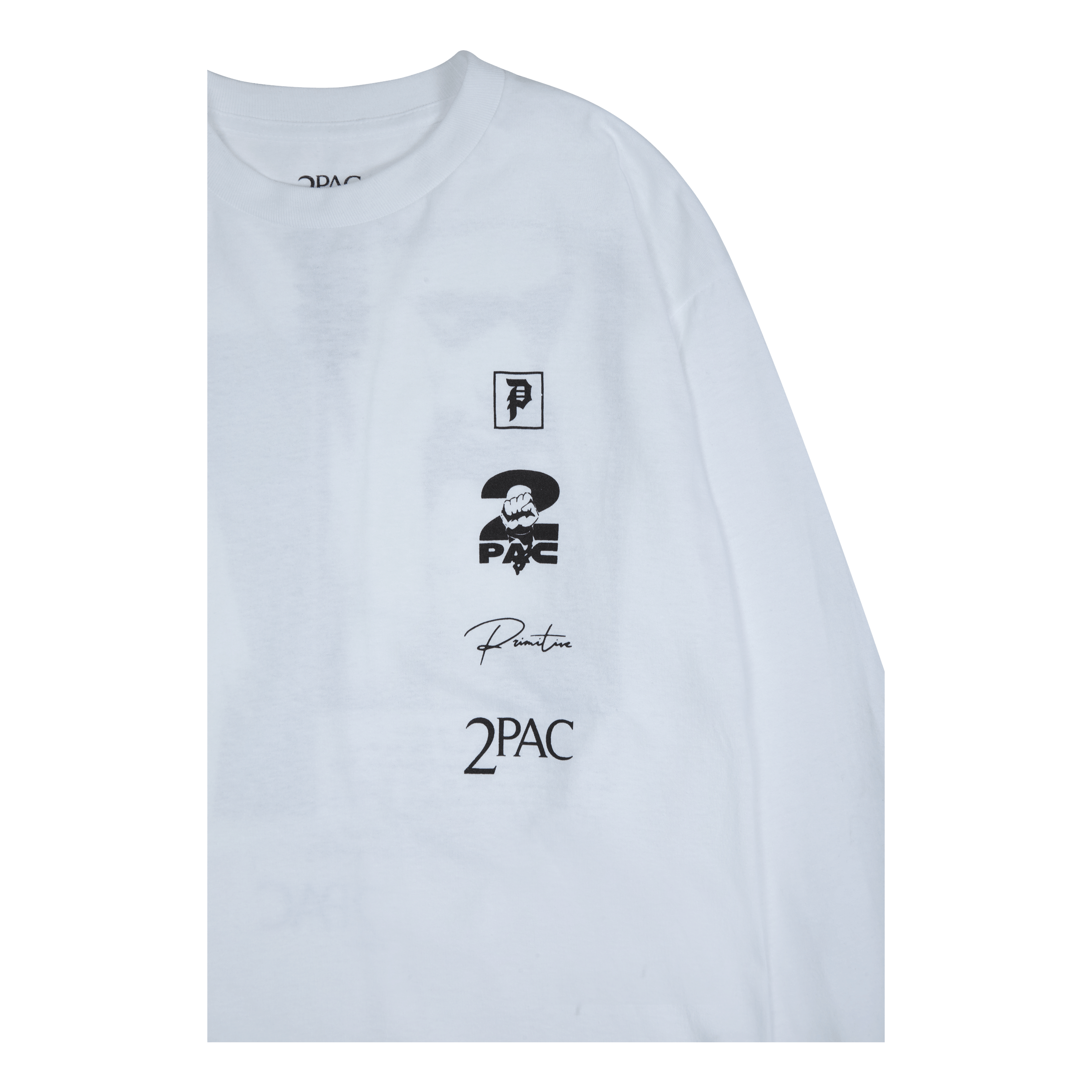 Primitive Skateboarding Voice L/s T-Shirt White