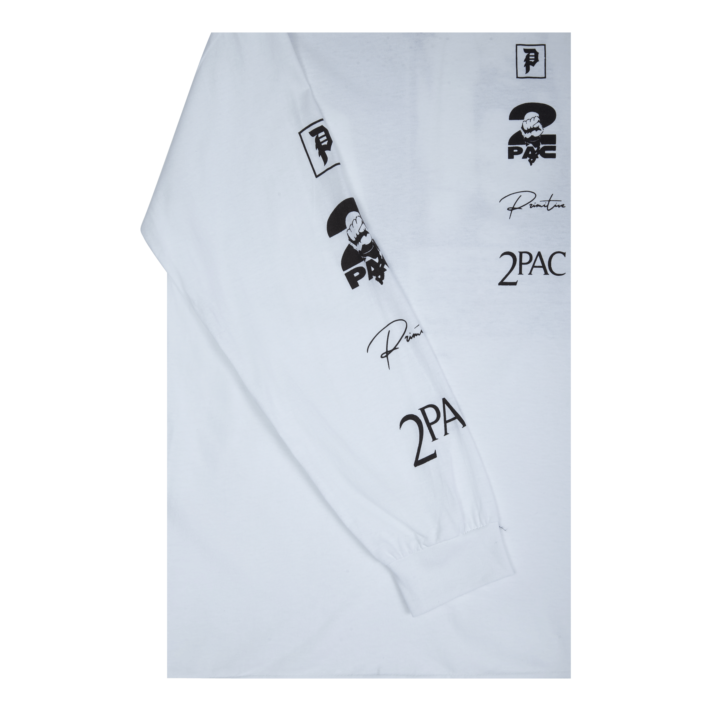 Primitive Skateboarding Voice L/s T-Shirt White