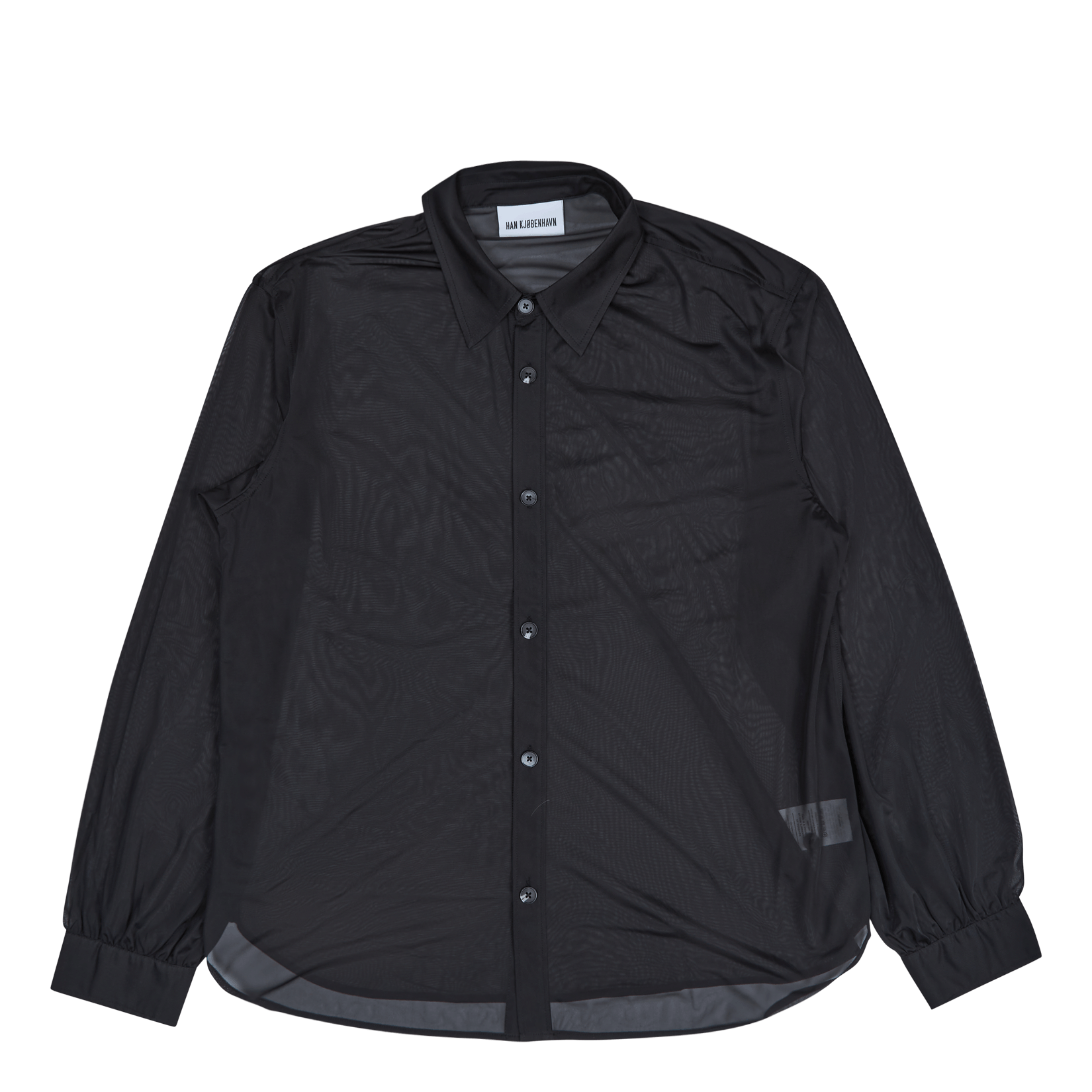 Han Kjobenhavn Gather Cuff Shirt Black