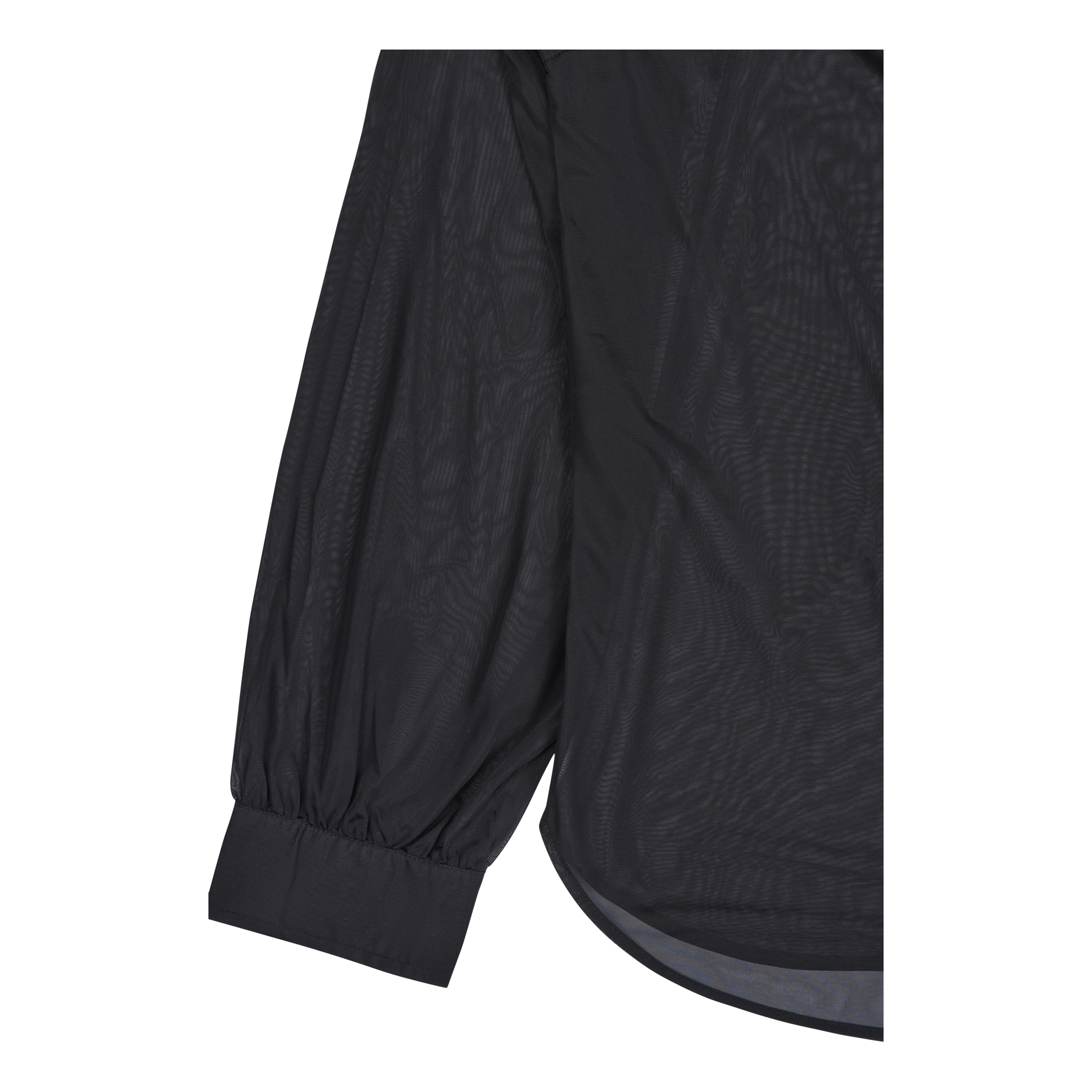 Han Kjobenhavn Gather Cuff Shirt Black